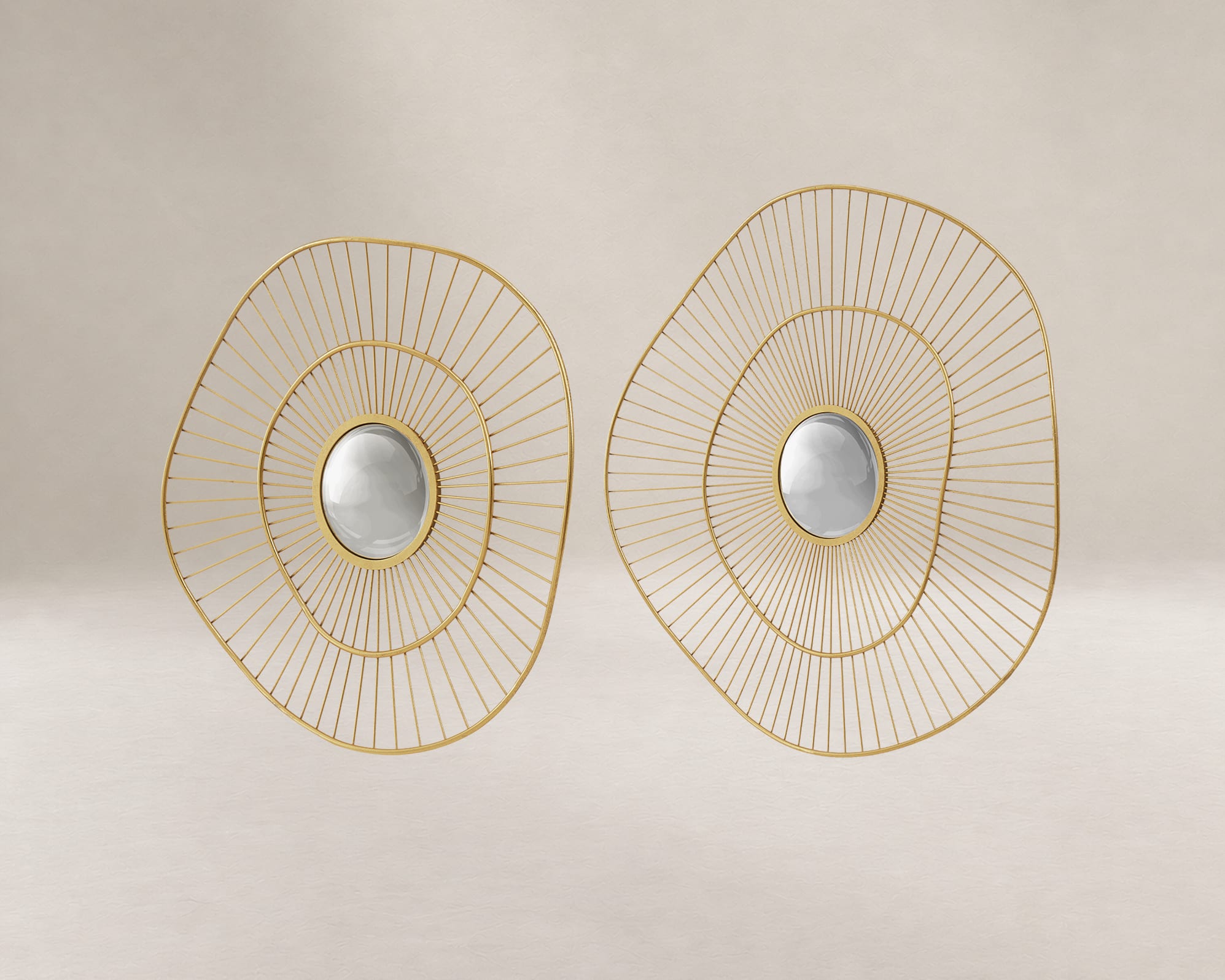 Haylen Wall Mirror Set 1
