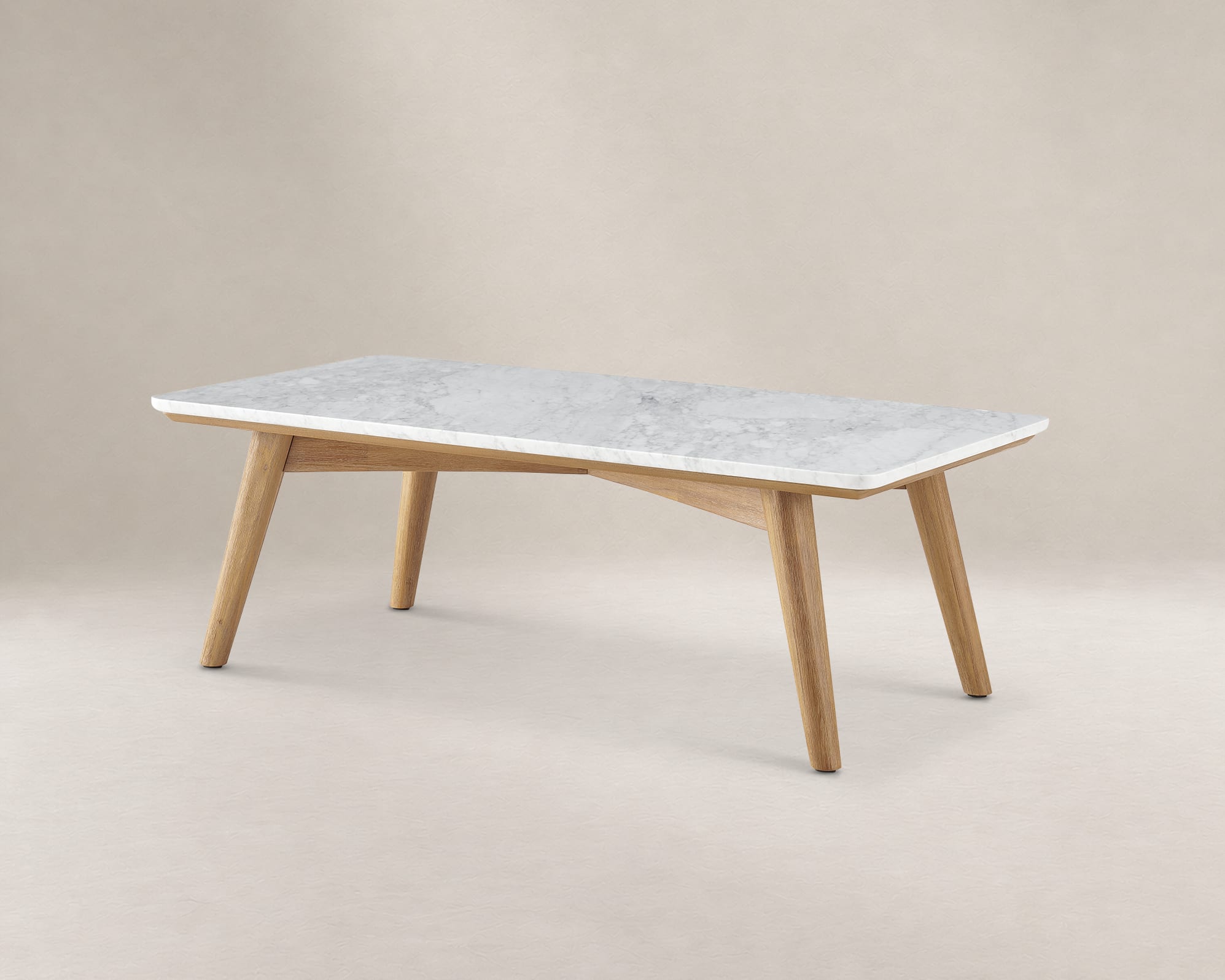 Seb Rectangular Marble Coffee Table 4