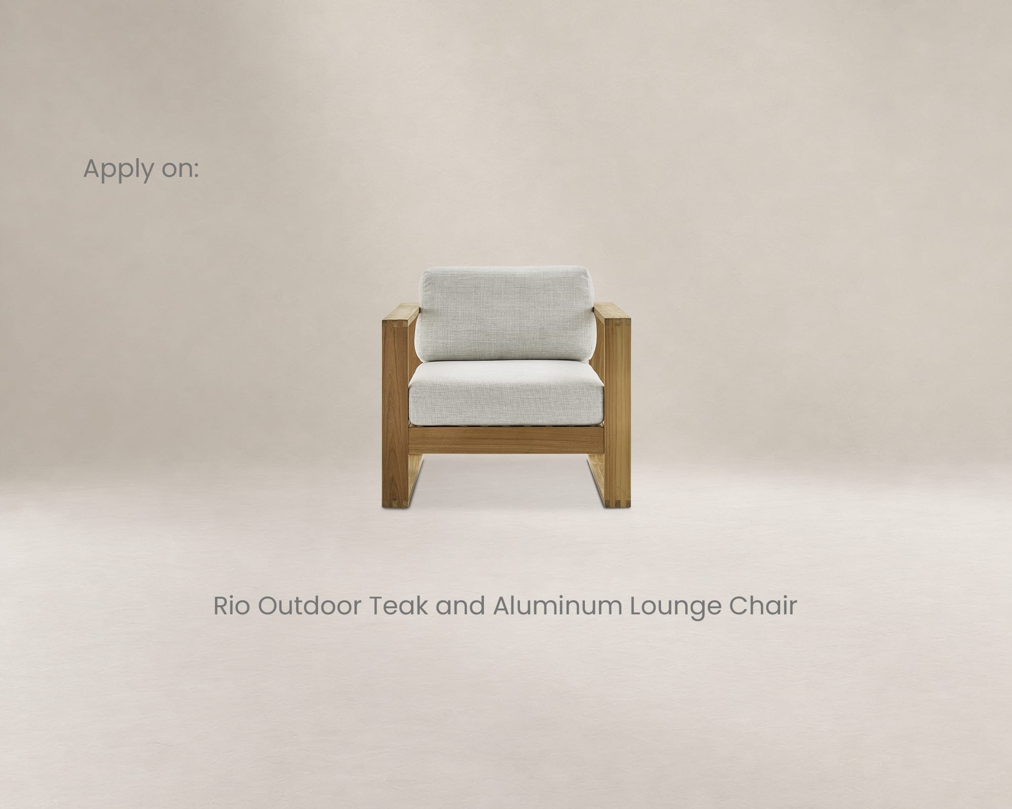 Rio Outdoor Lounge Chair Cover 4