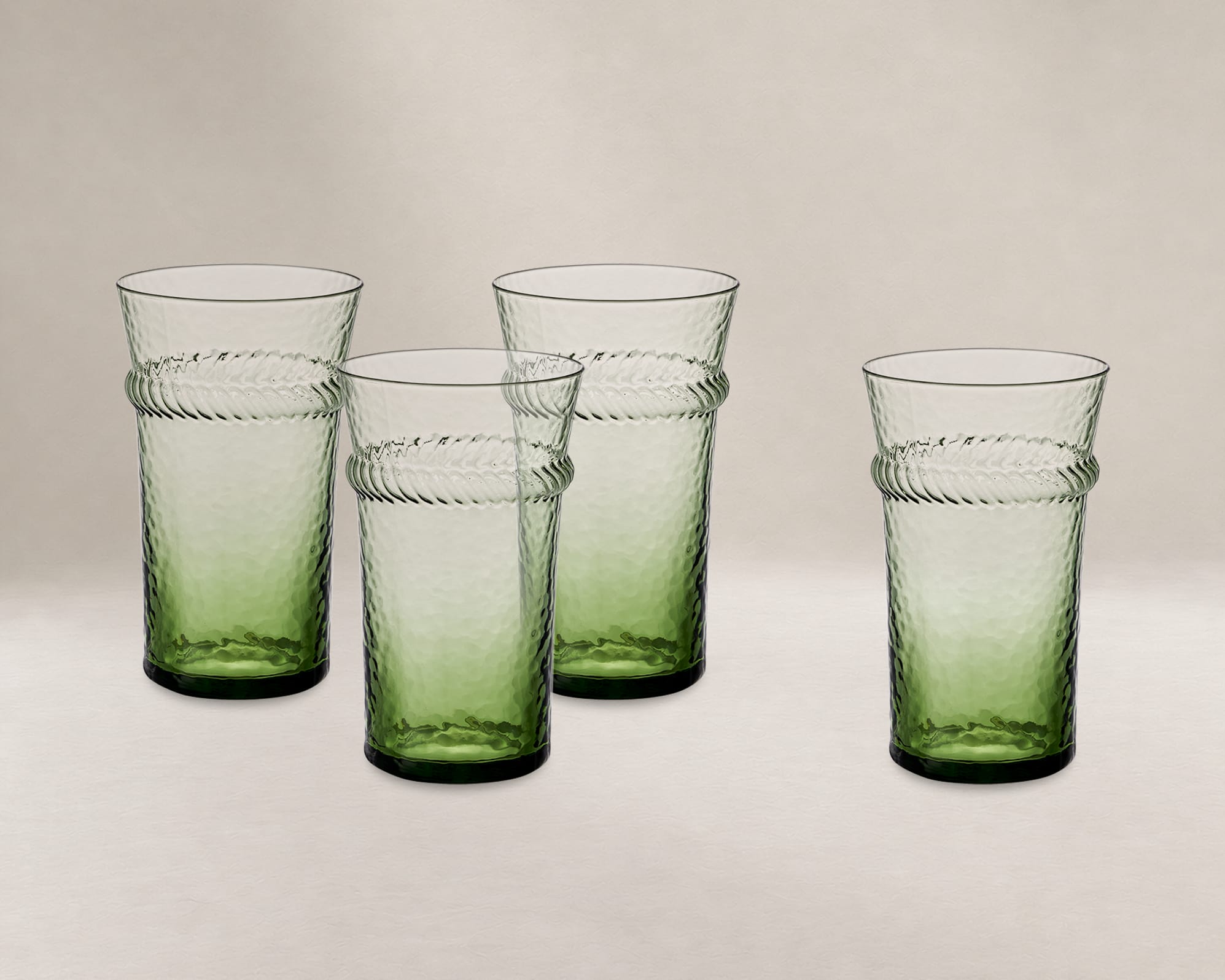 Verdant Tall Drinking Glasses, Set of 4 1
