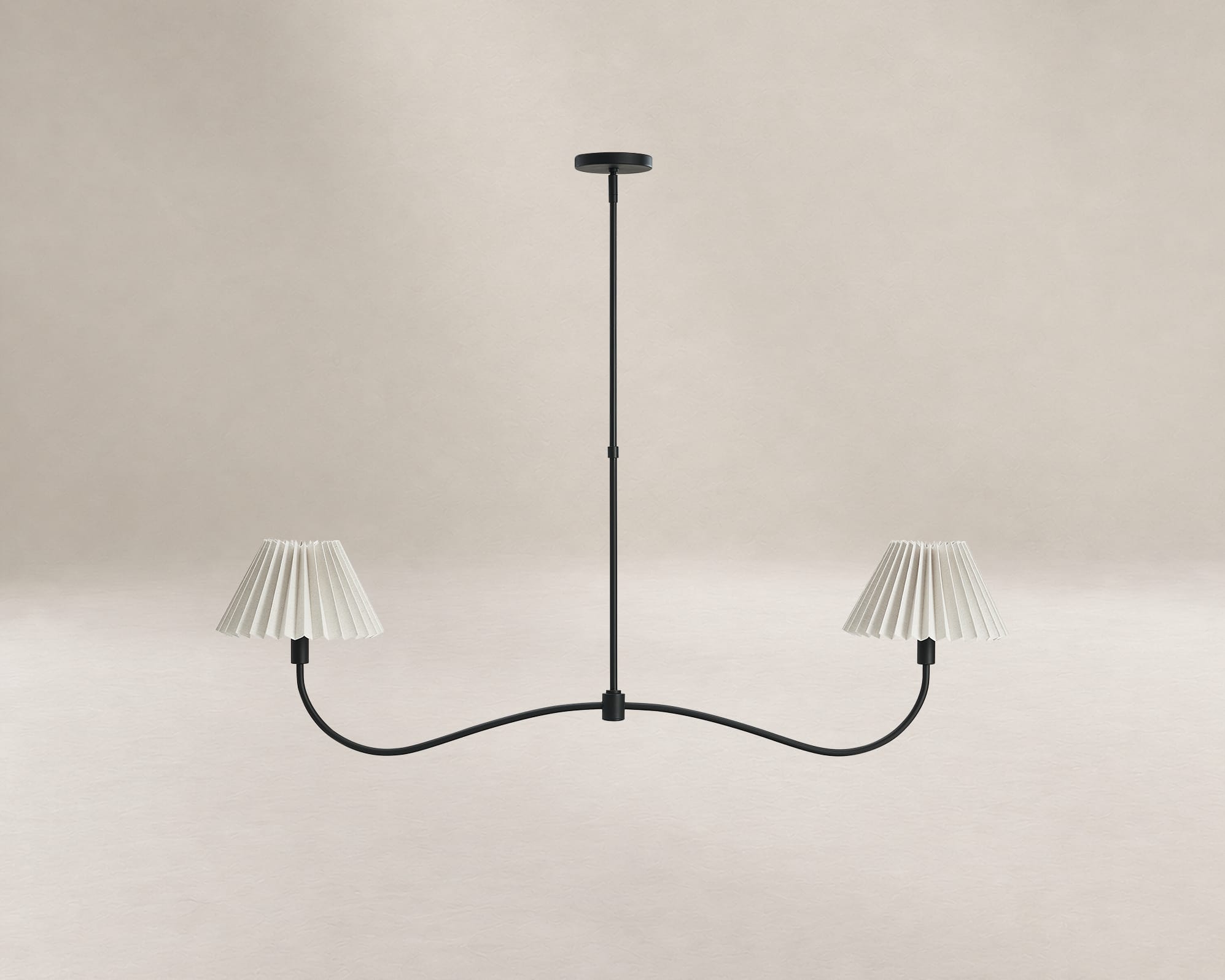Iris 2-Light Chandelier 2