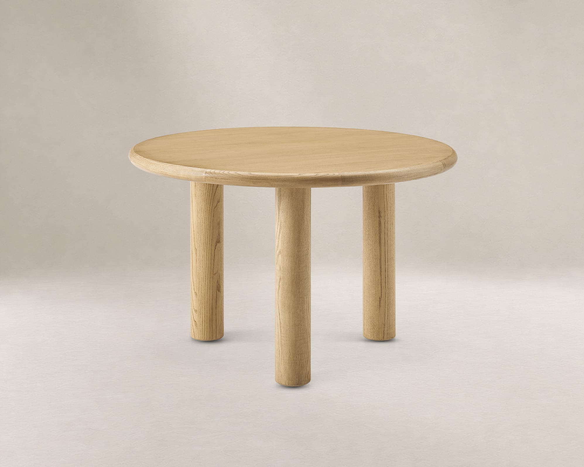 Ashen Round Dining Table 1
