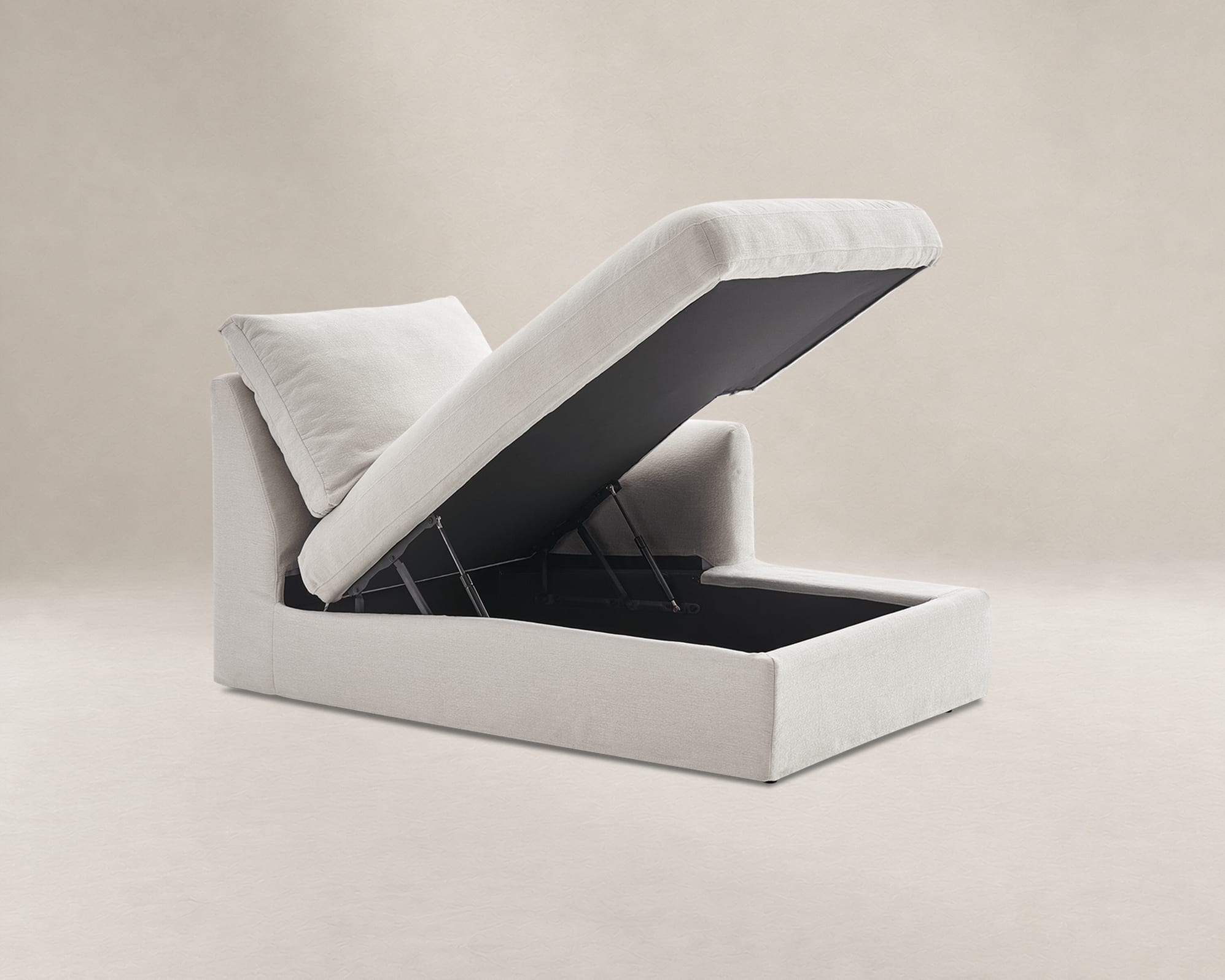Agnes Slipcover Storage Right Chaise 1