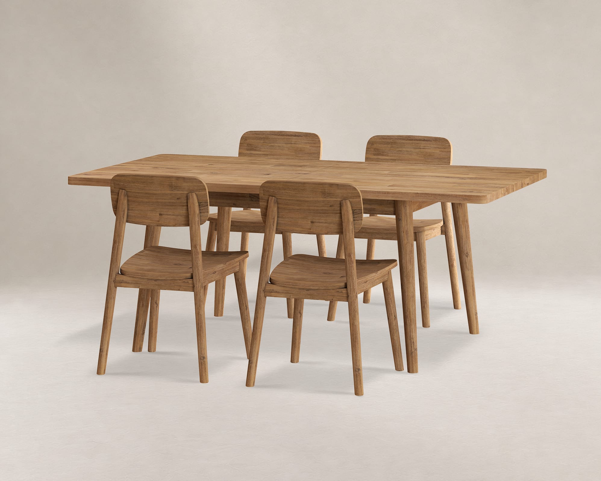 Seb Extendable Dining Set for 6-8 2