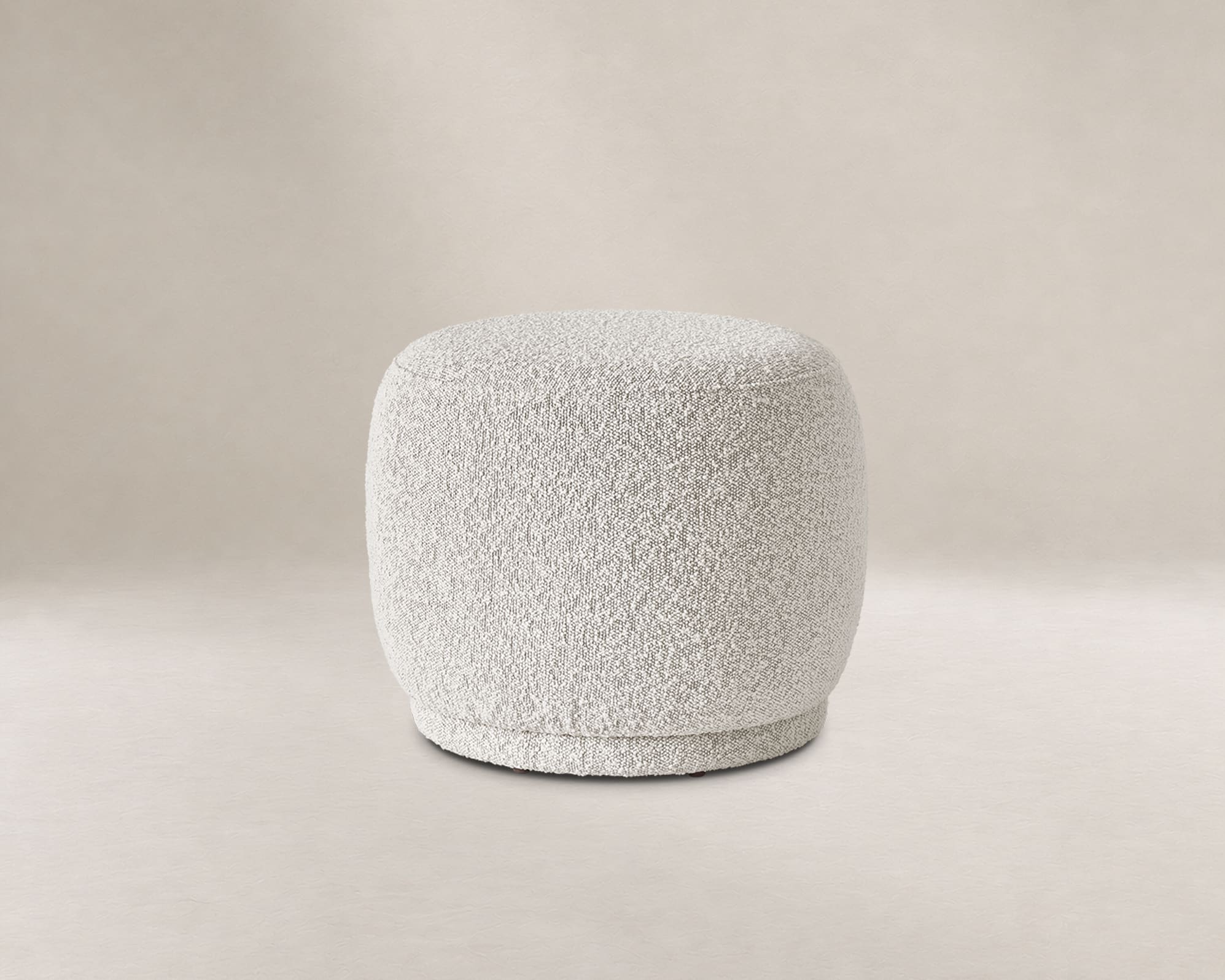 Avery Performance Bouclé Ottoman 0