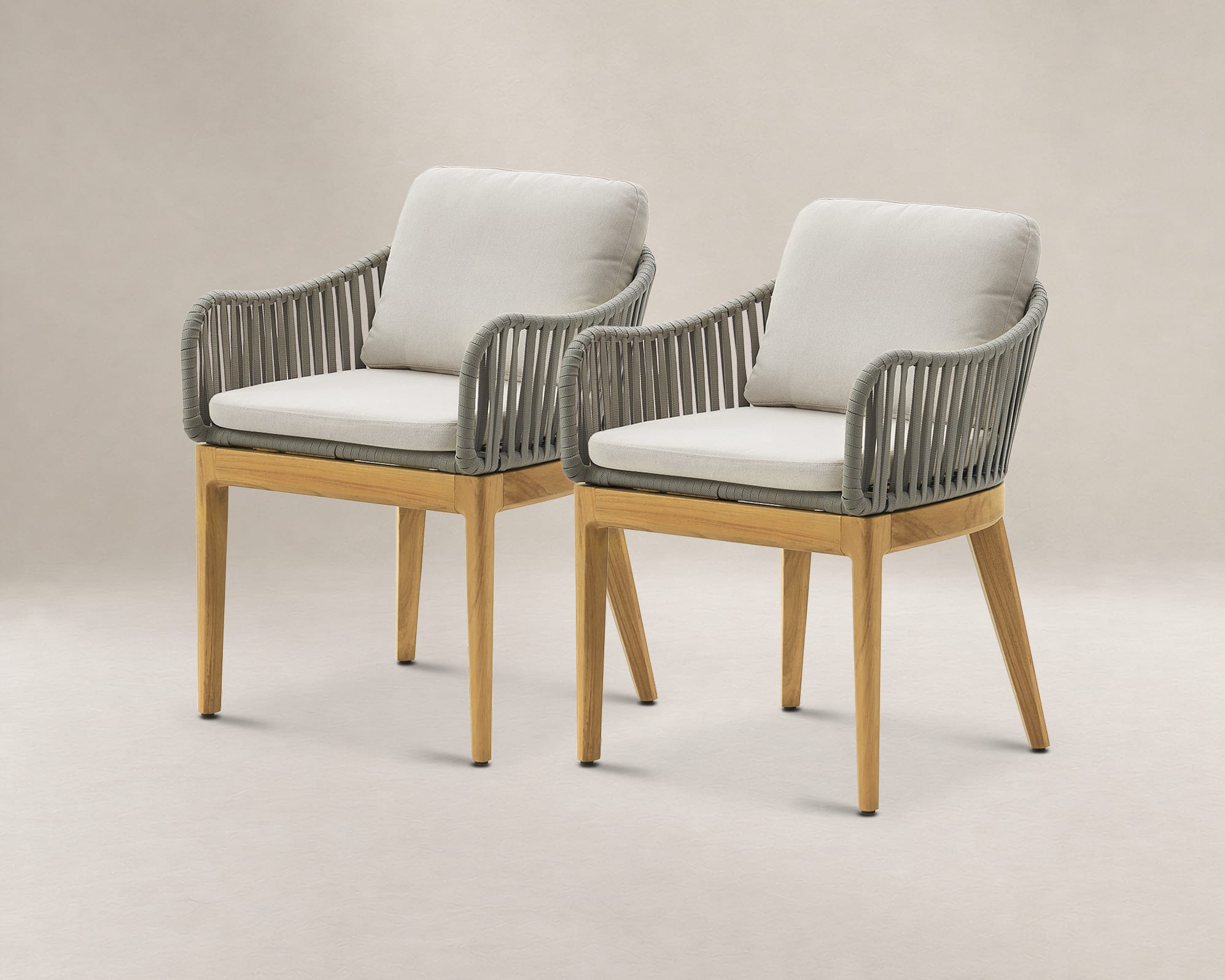 Isla Outdoor Dining Chair Set 2