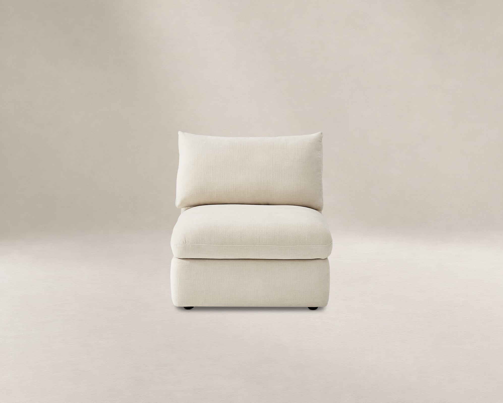 Ollie Storage Armless Sofa 0