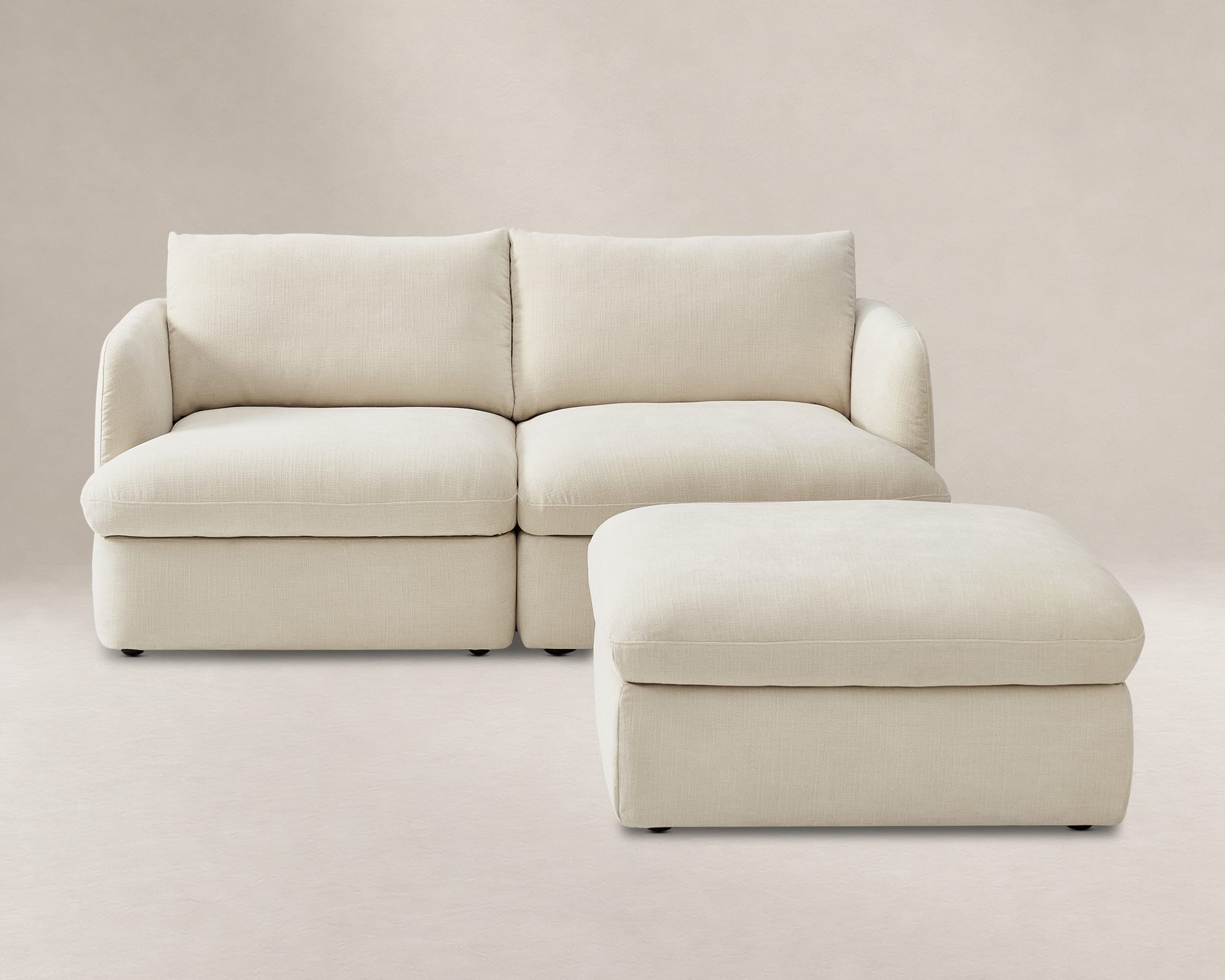 Ollie Storage Sofa with Ottoman 2