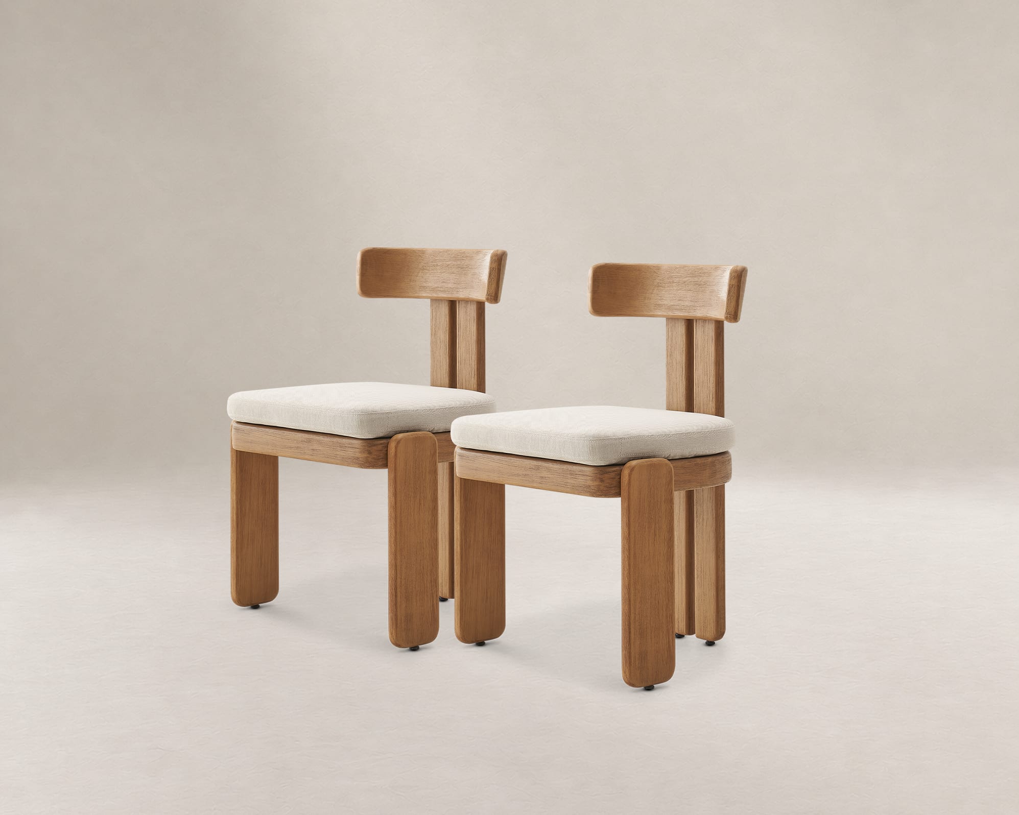 Eden Outdoor Dining Chair Set 2