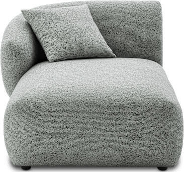 Auburn Left Arm Chaise, Performance Basalt
