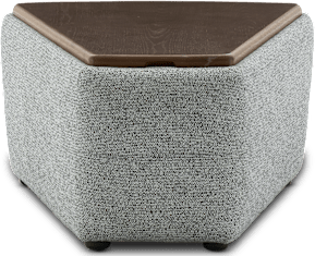 Auburn Wedge Storage Console, Performance Basalt (Walnut) (Version 2)