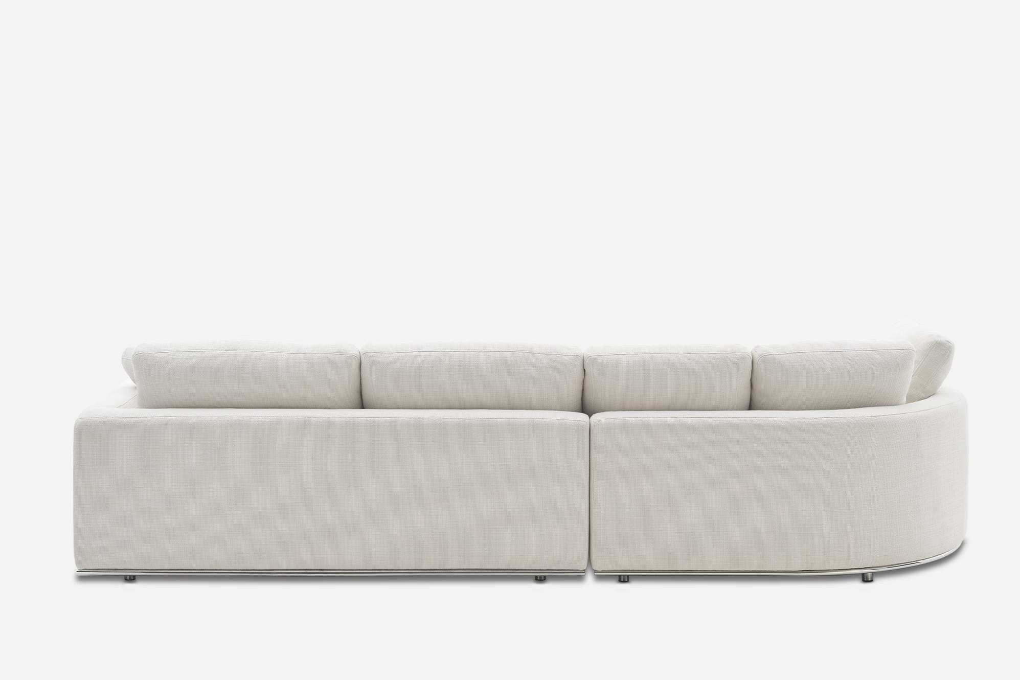 Hamilton Round Chaise Sectional Sofa Castlery US