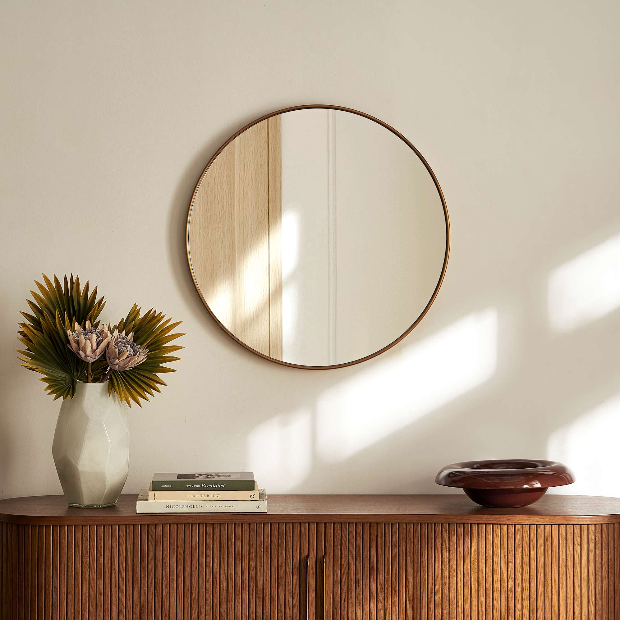 Aria Round Wall Mirror 2