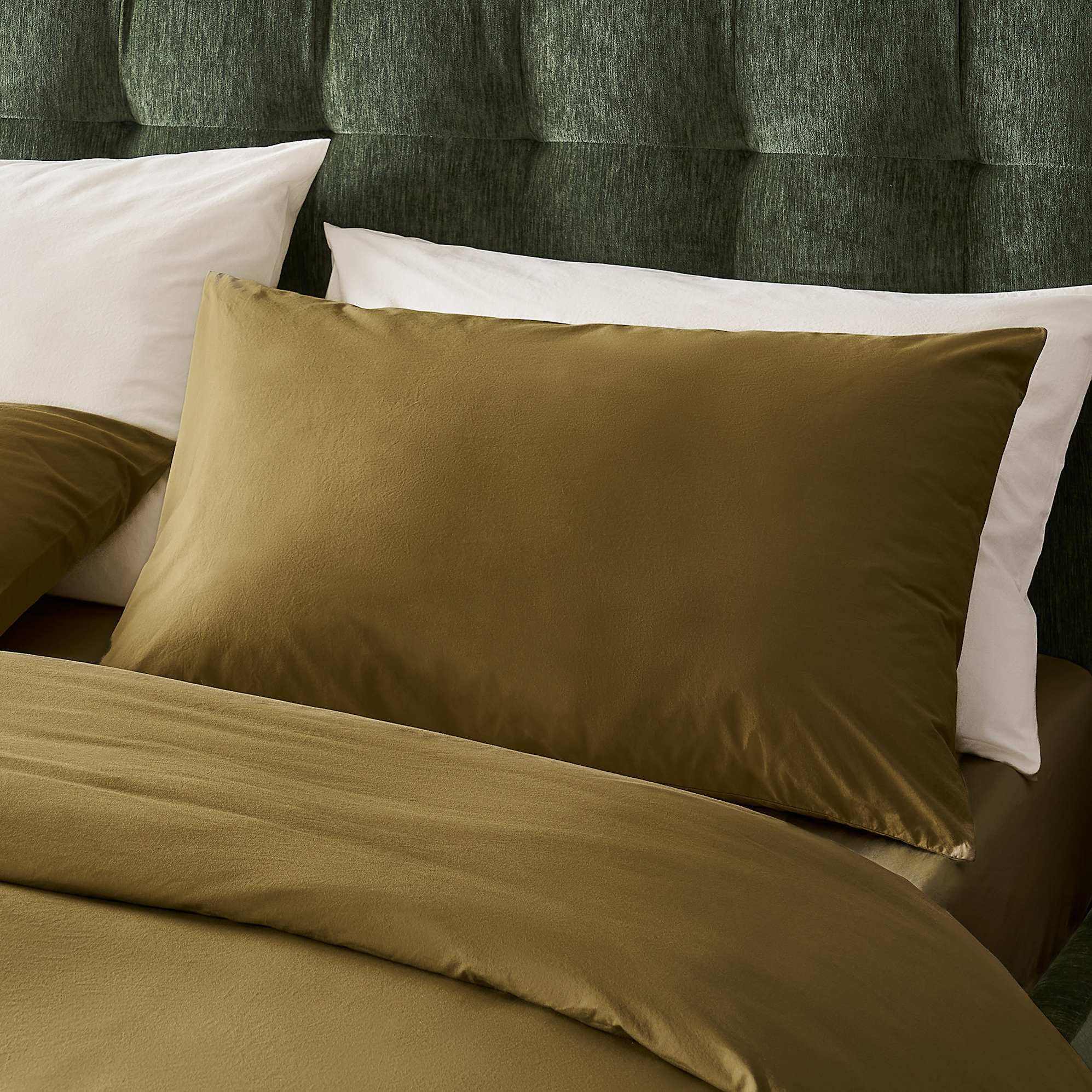 Classic Cotton Percale Duvet Cover & Pillowcase Set 2