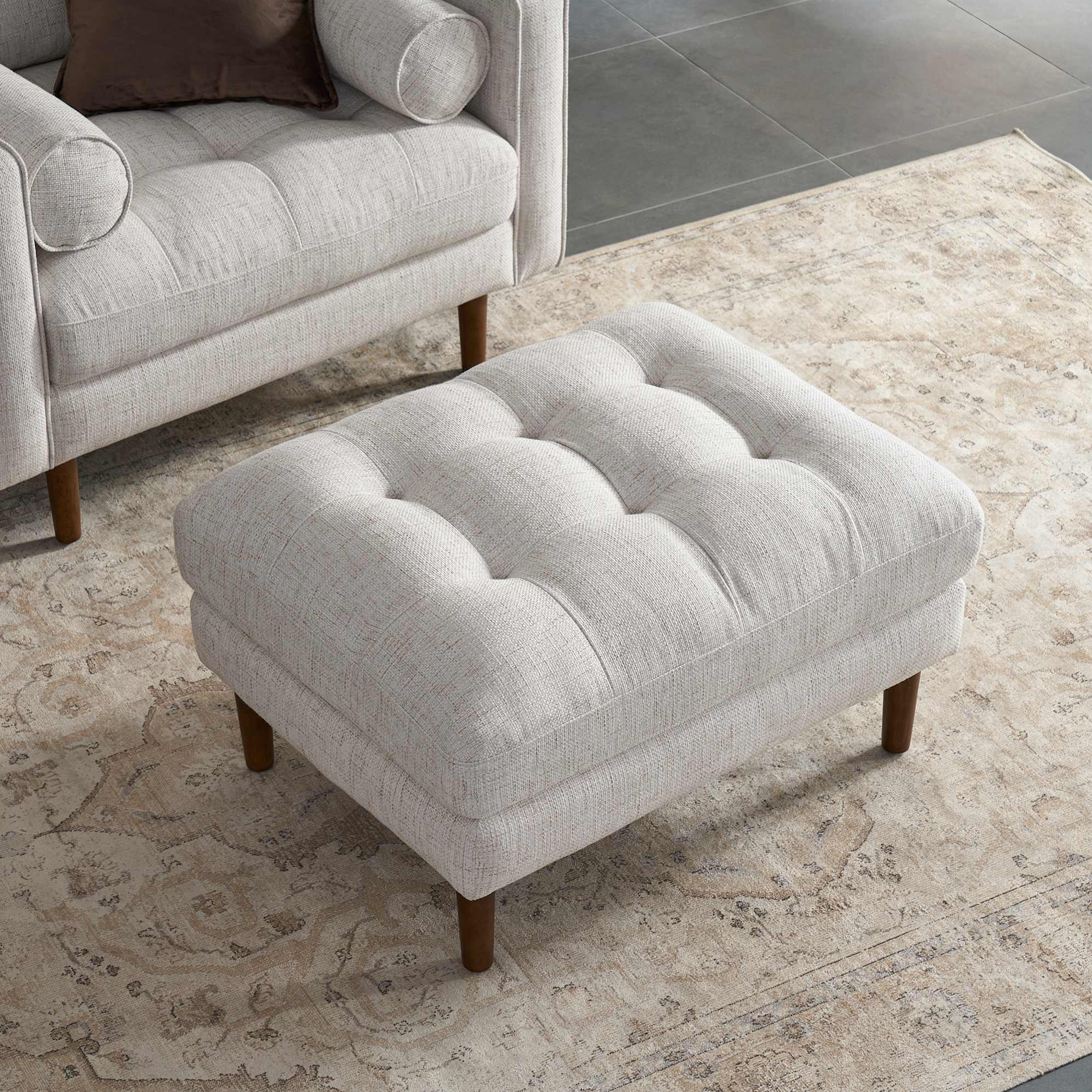 Madison 2 Seater Sofa with Ottoman 4