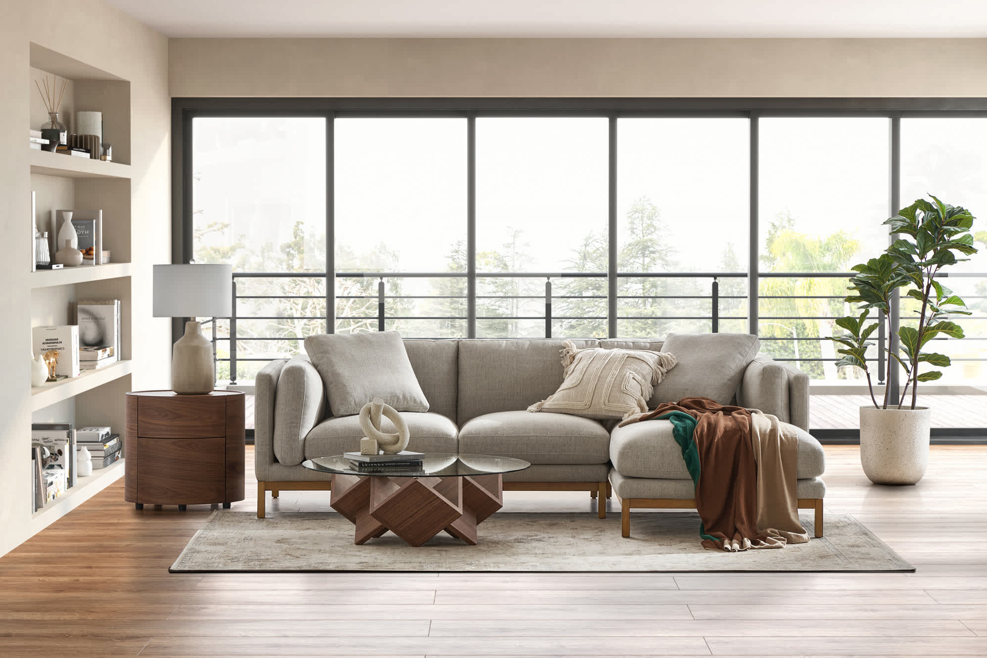 Owen Chaise Sectional Sofa 3