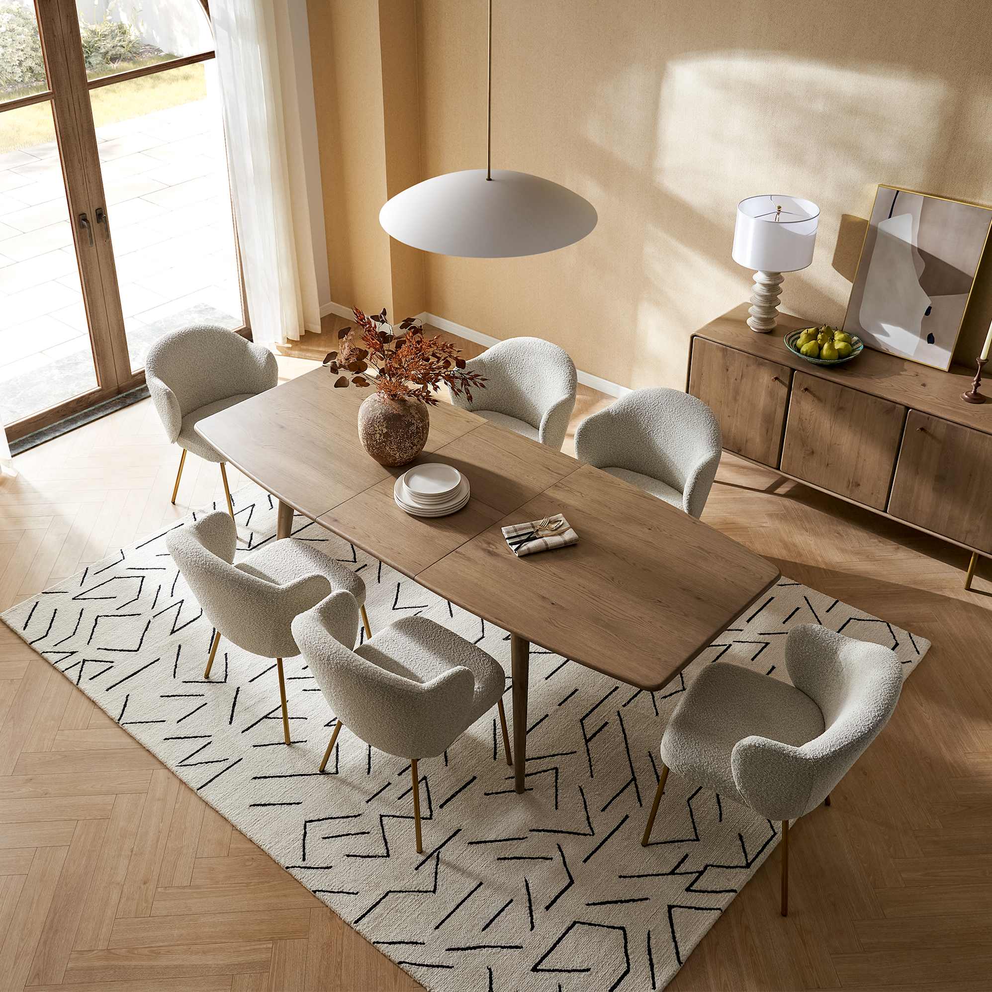 Simone Performance Bouclé Chair 3