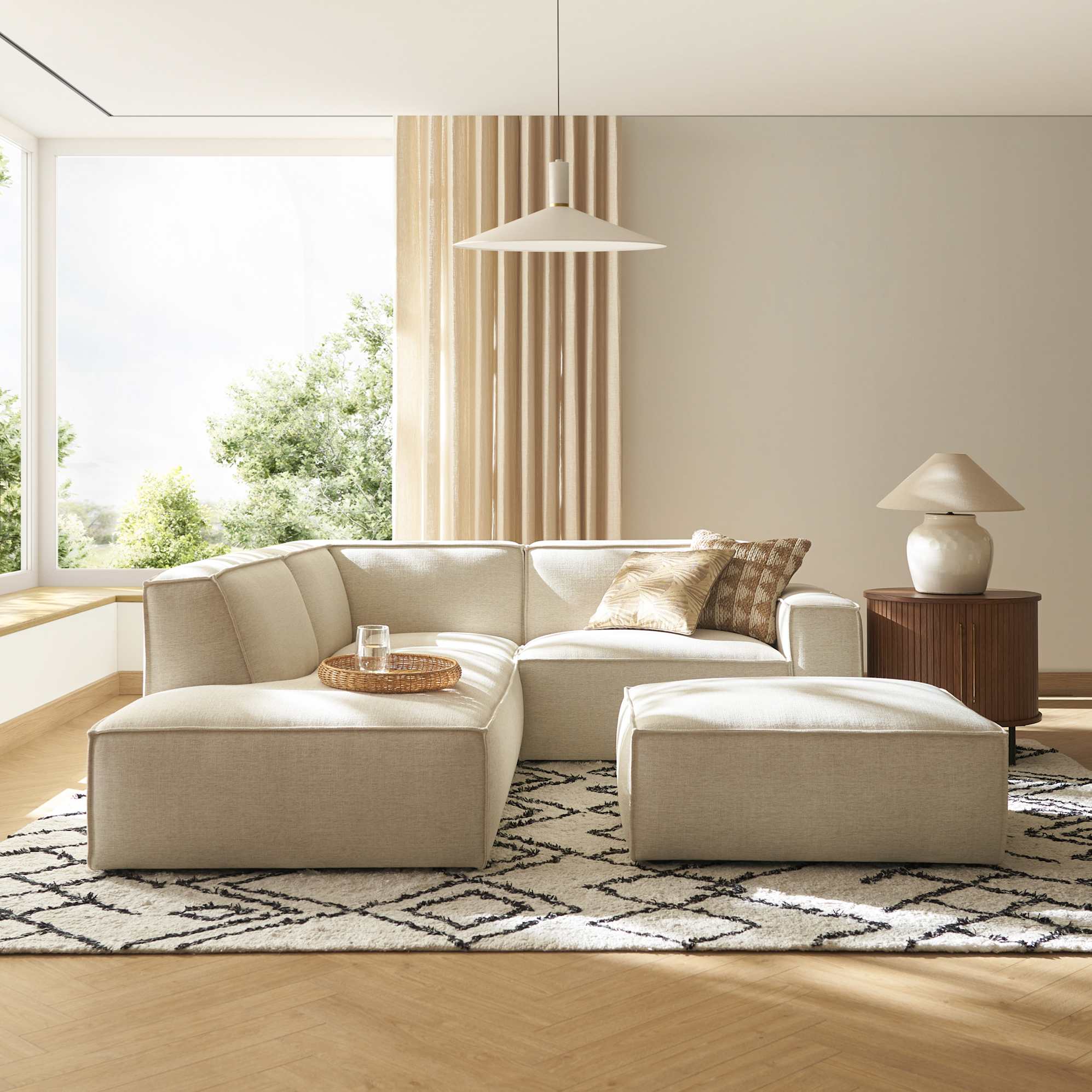 Jonathan Side Chaise Sectional Couch 3