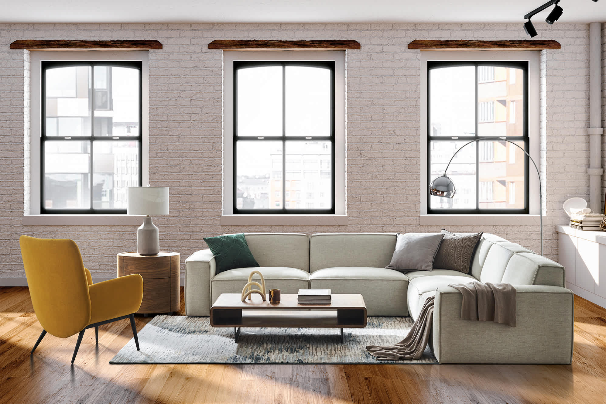 Jonathan L-Shape Sectional Couch 3