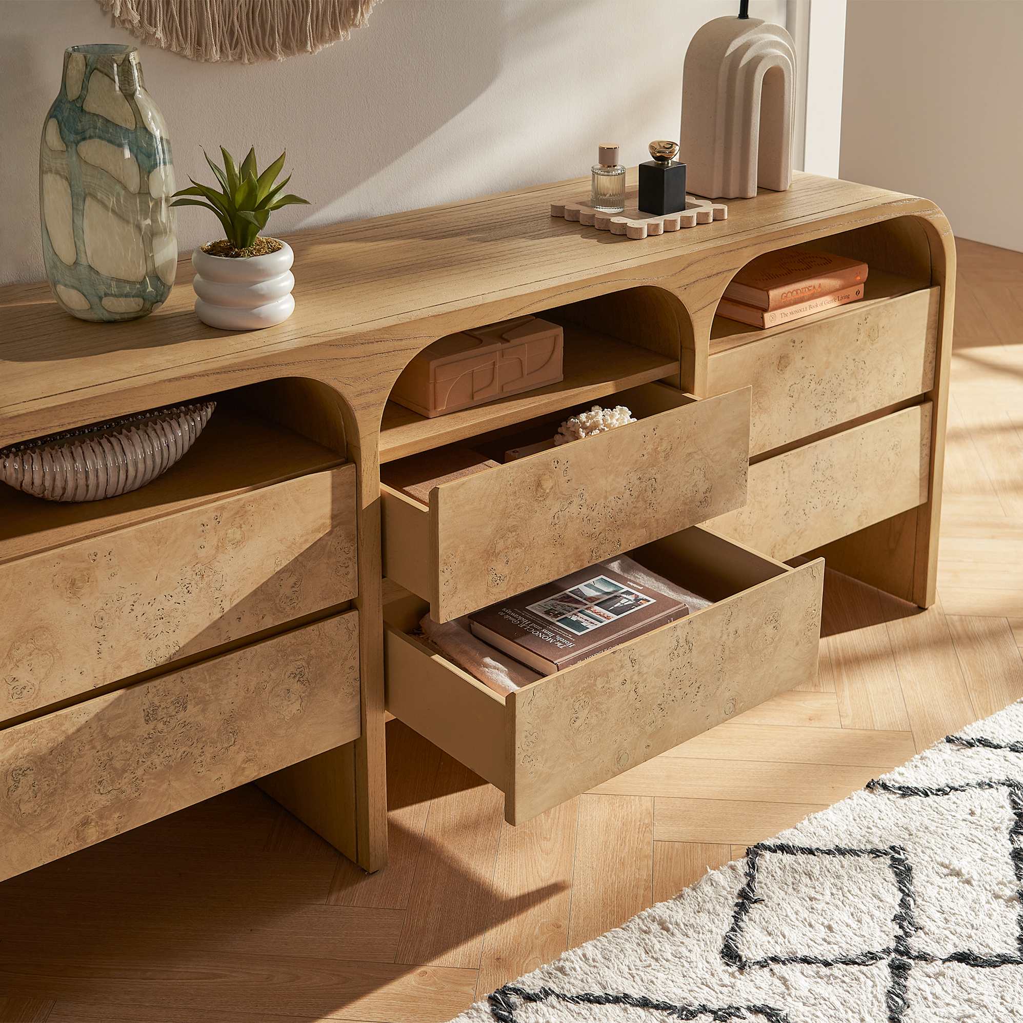 Crescent 6-Drawer Dresser 3