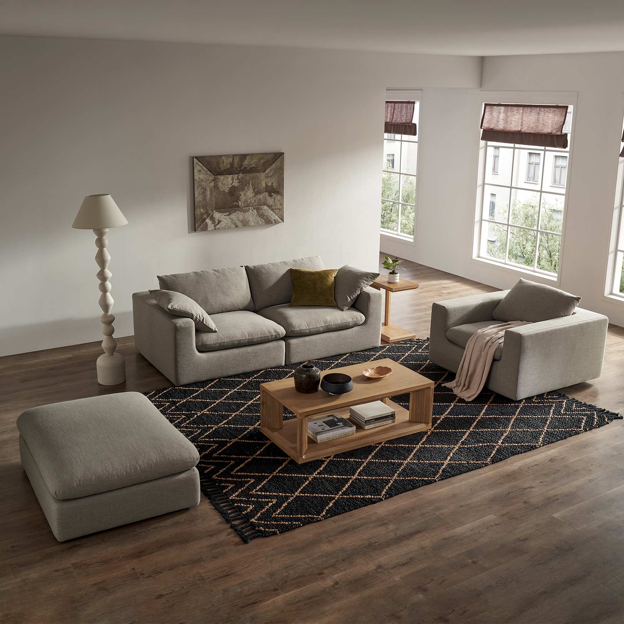 Dawson Sofa with Ottoman 4