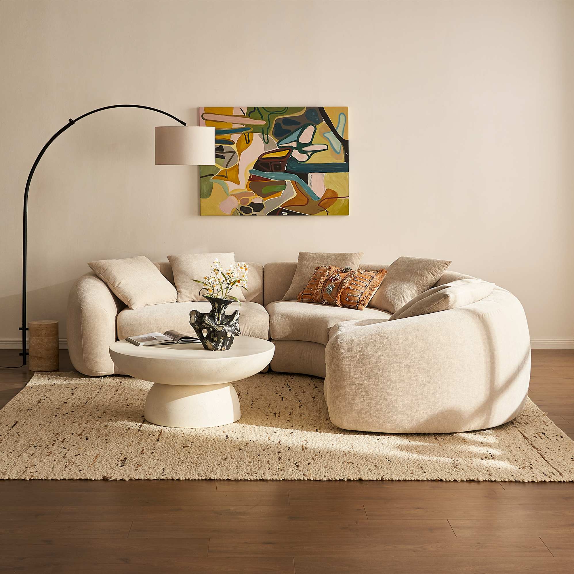 Fable Performance Fabric Sectional Couch 3