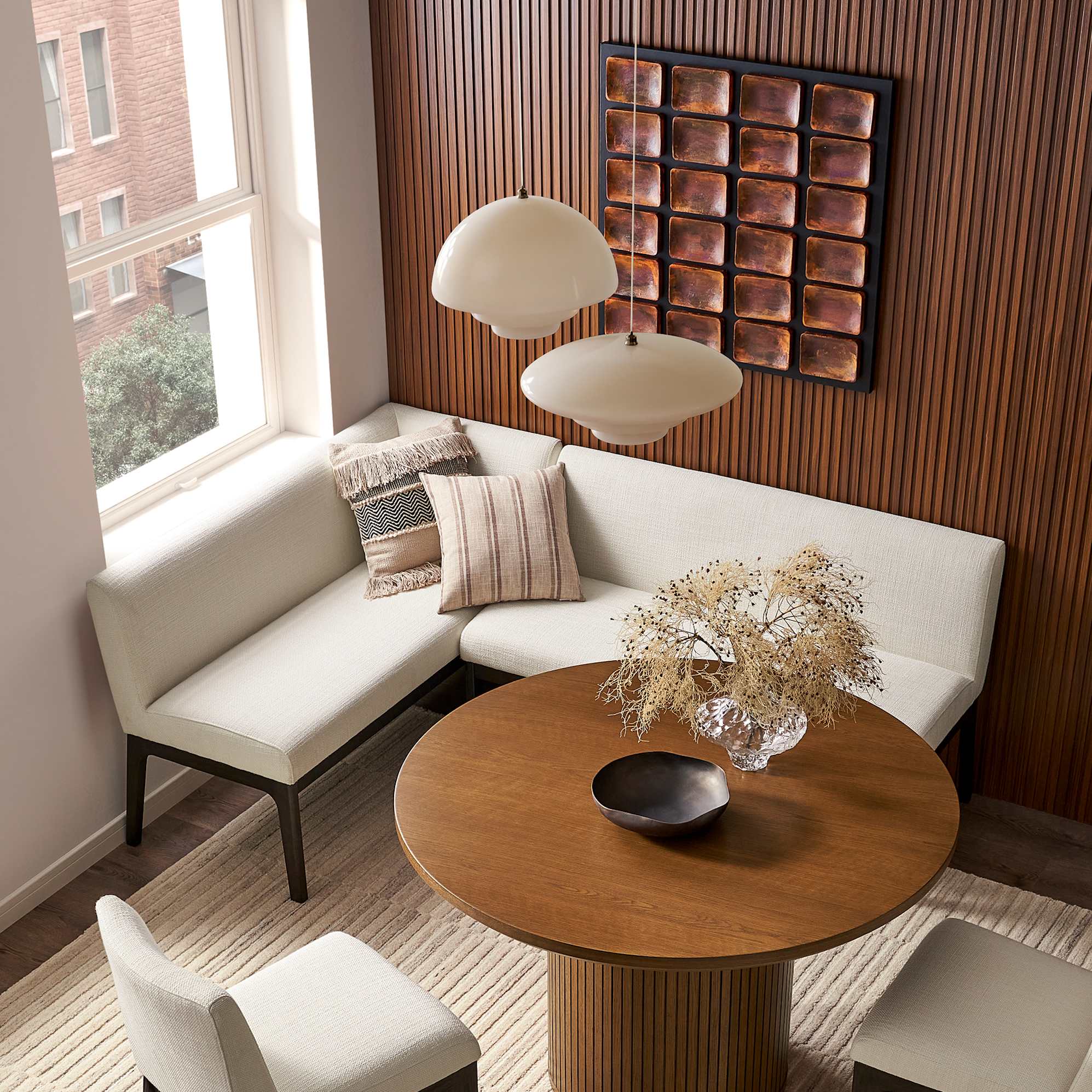 Elliot Performance Fabric Banquette Bench 2