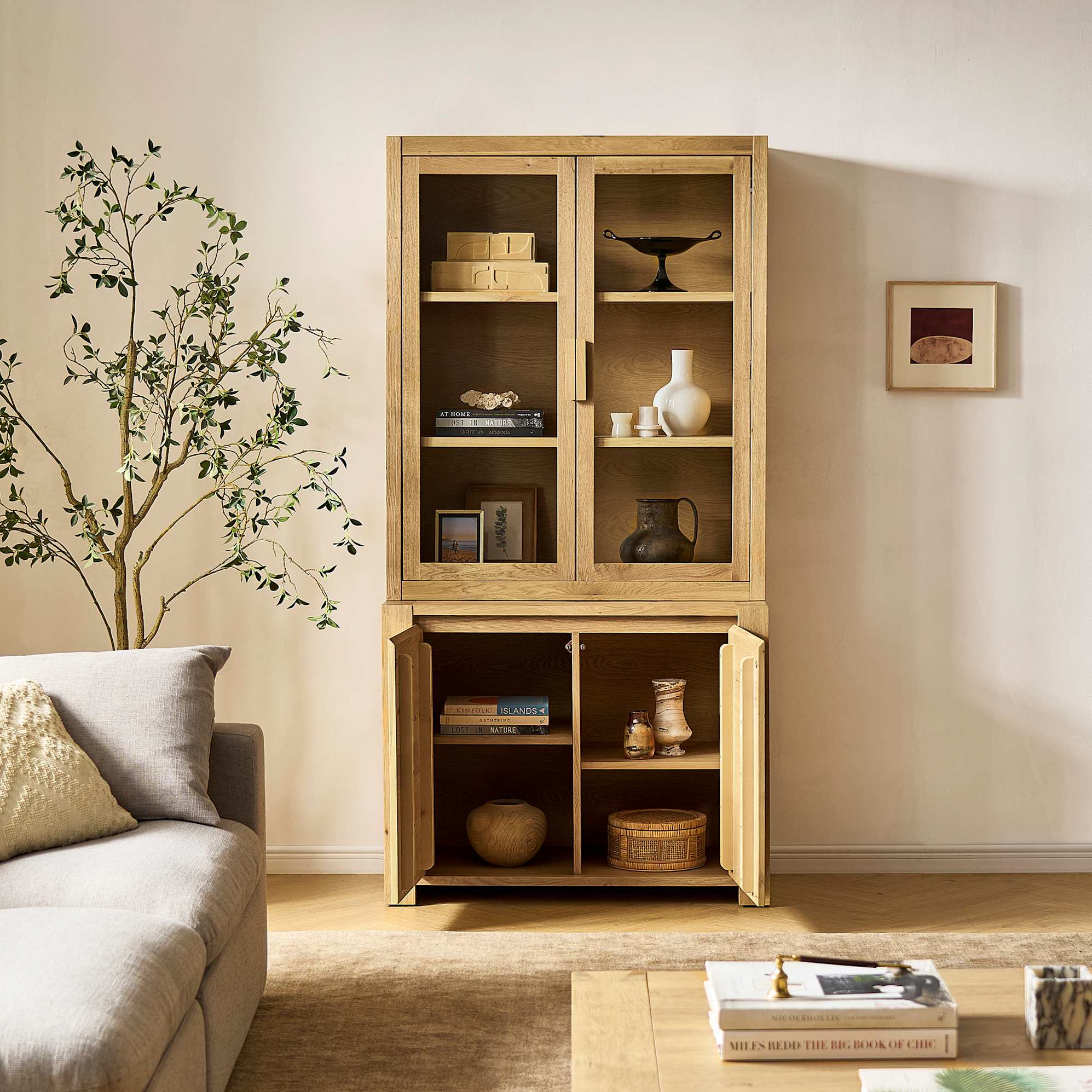 Bradley Glass Cabinet 2