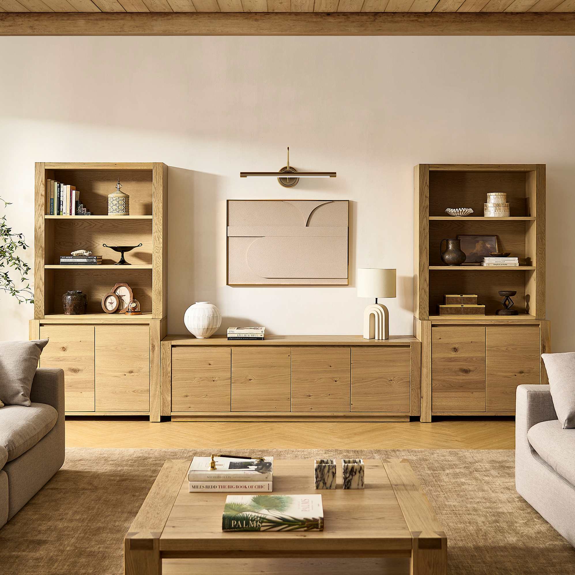Bradley Small Sideboard with Small Hutch 3