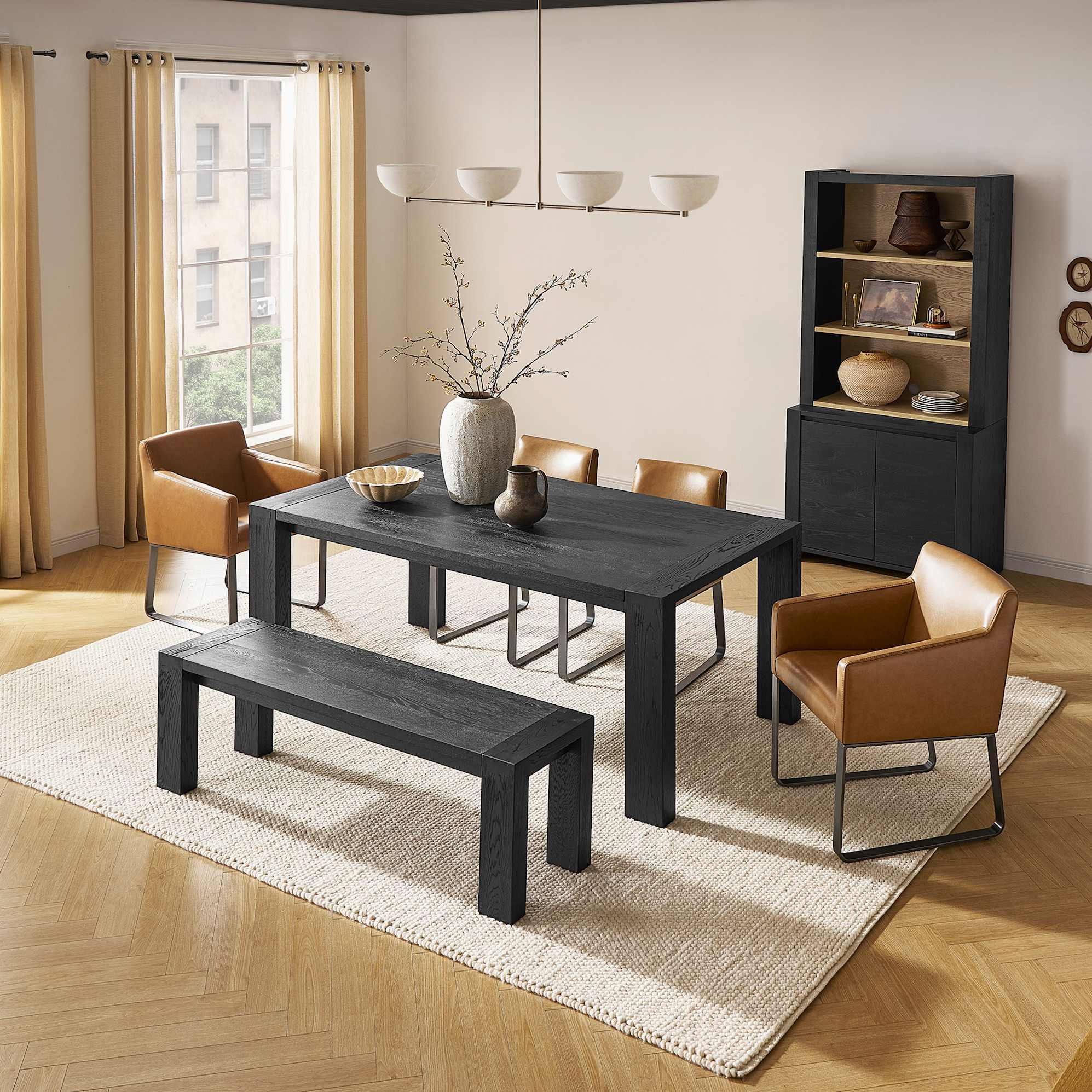 Bradley Small Sideboard with Small Hutch 3