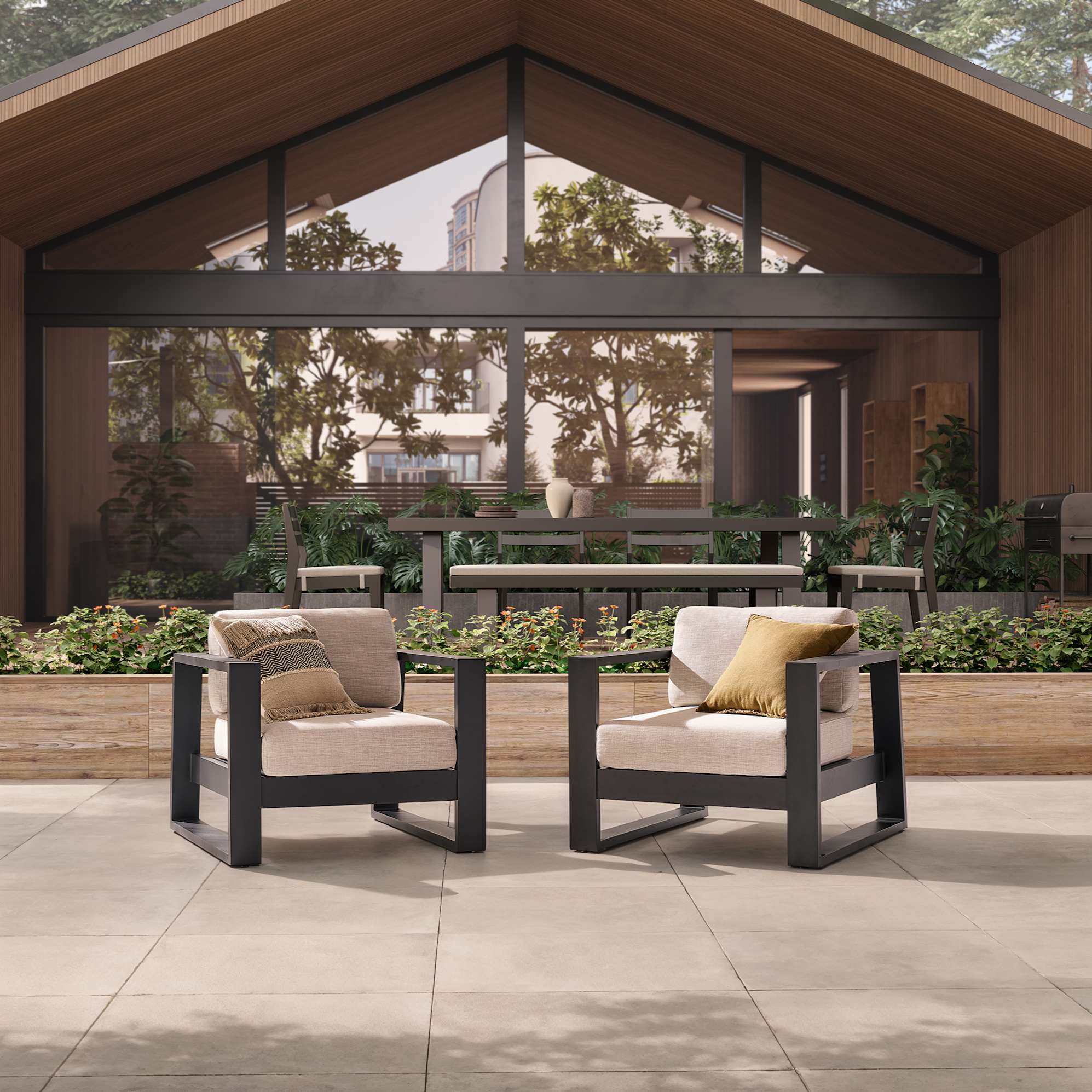 Rio Outdoor Lounge Chair 3