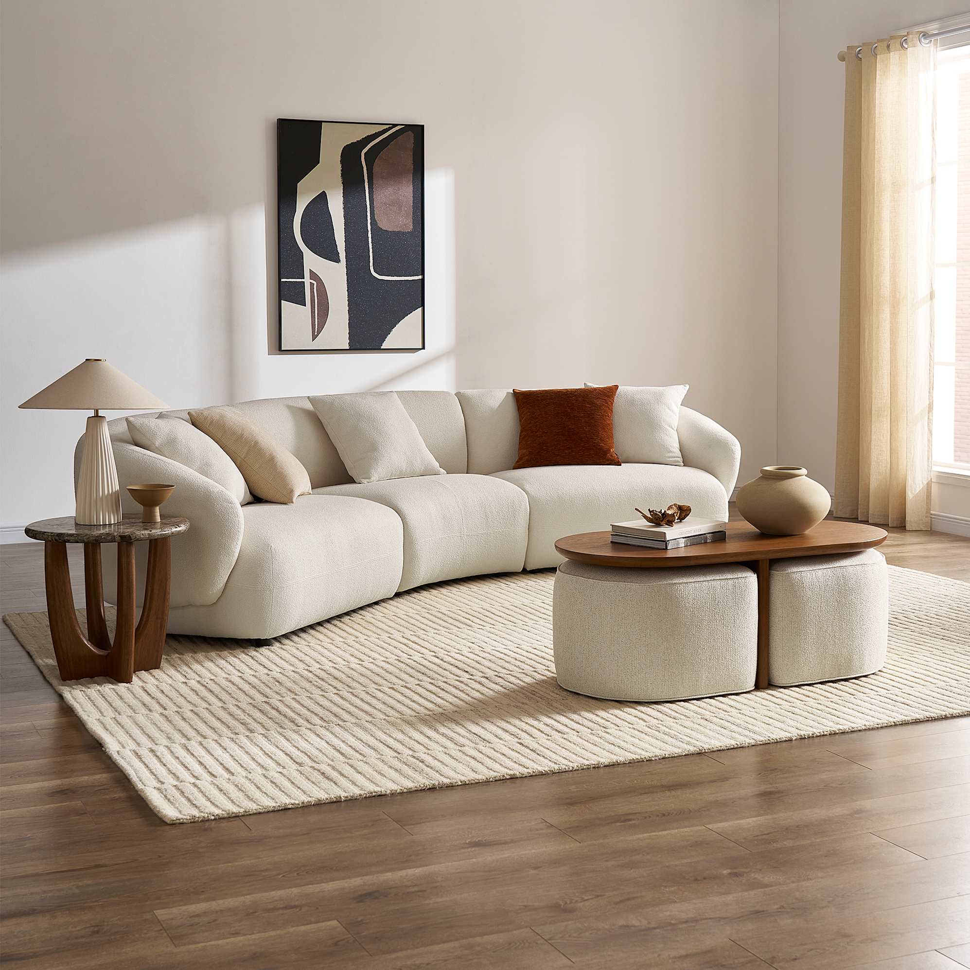 Hugg Nesting Rectangular Coffee Table 3