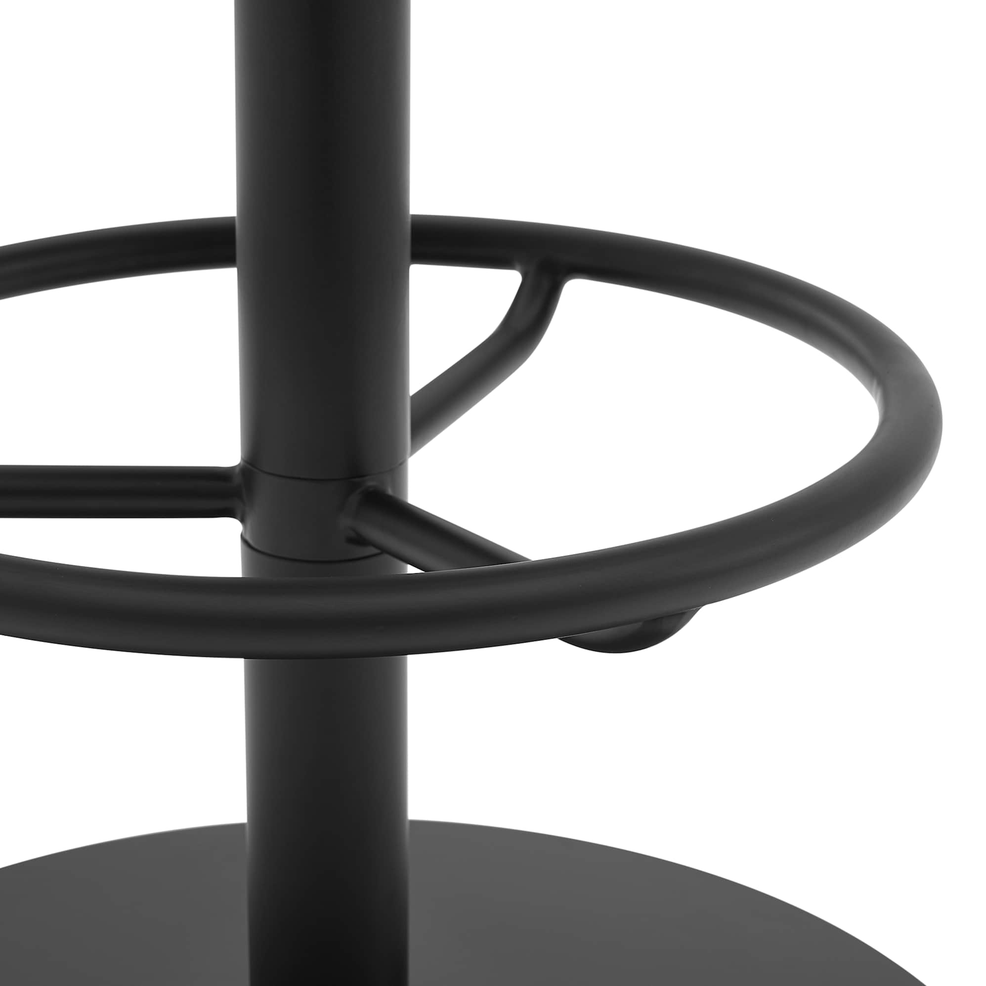 Simone Performance Bouclé Counter Stool, Matt Black 4