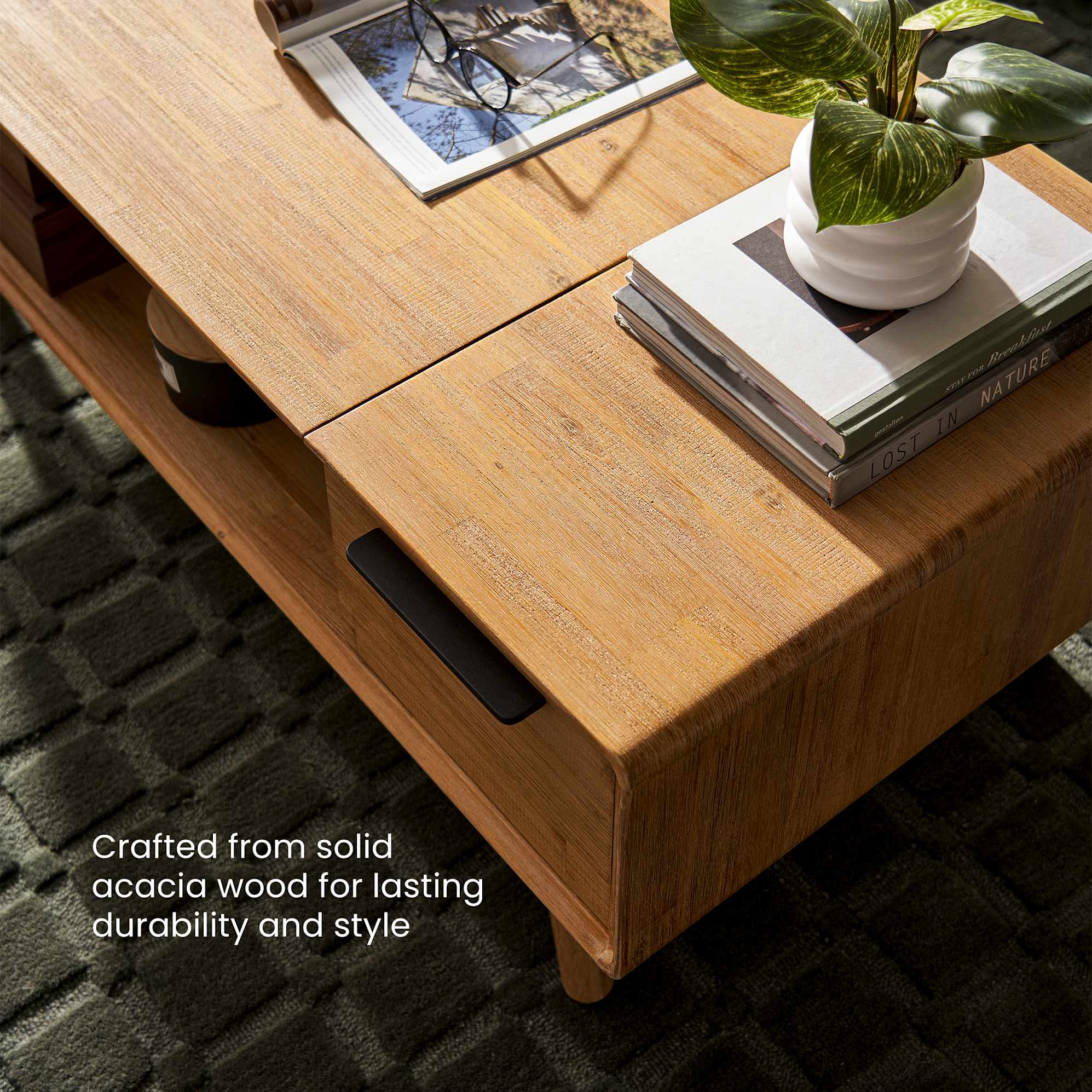 Seb Lift Top Coffee Table, Small 3