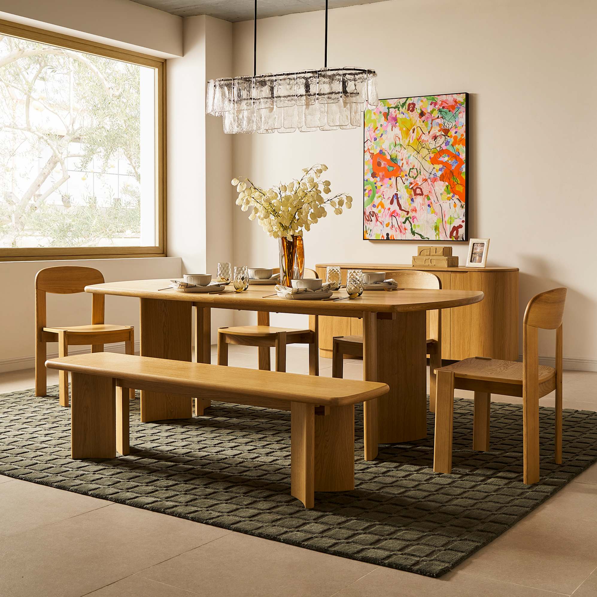 Posey Dining Bench 3