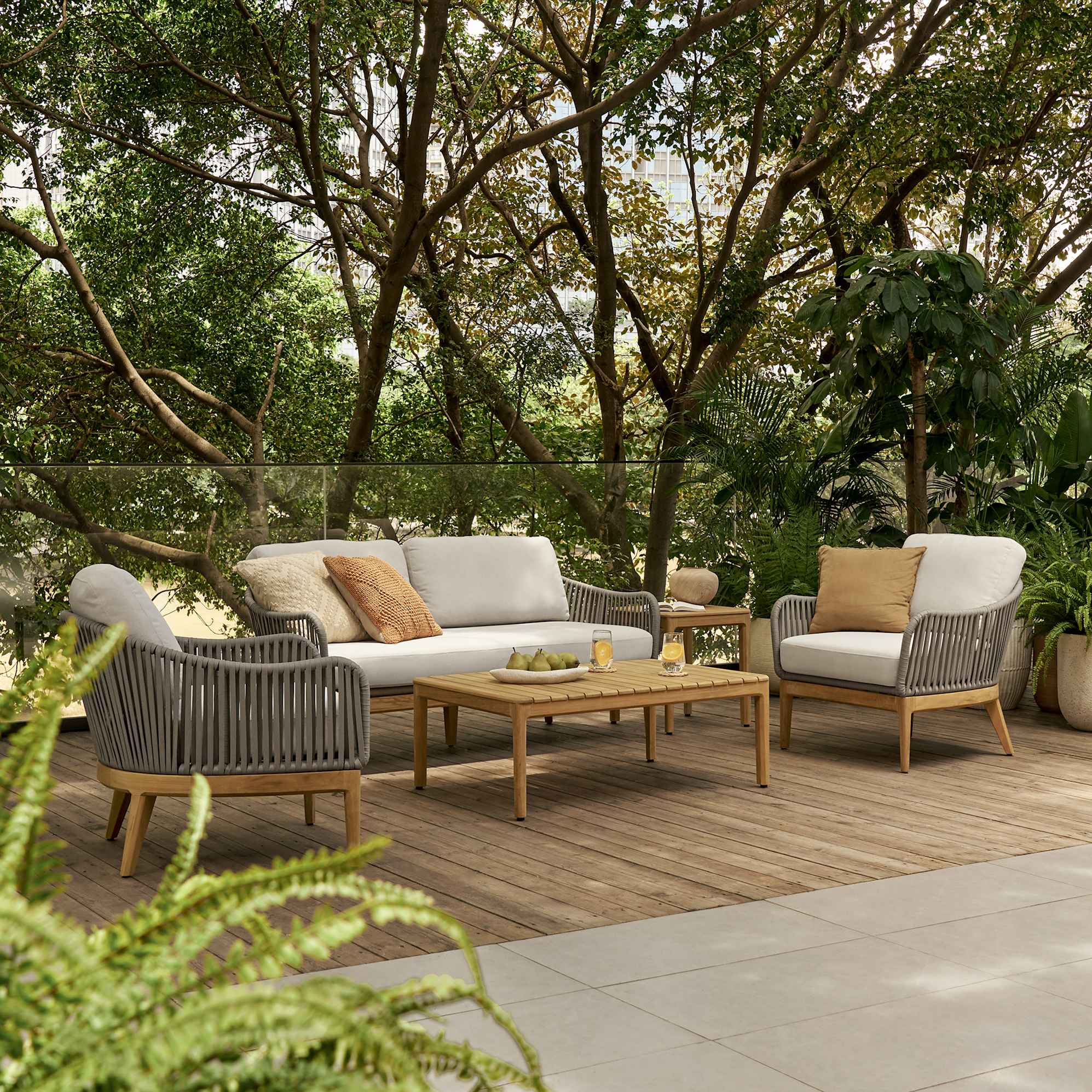 Isla Outdoor Rectangular Coffee Table 3