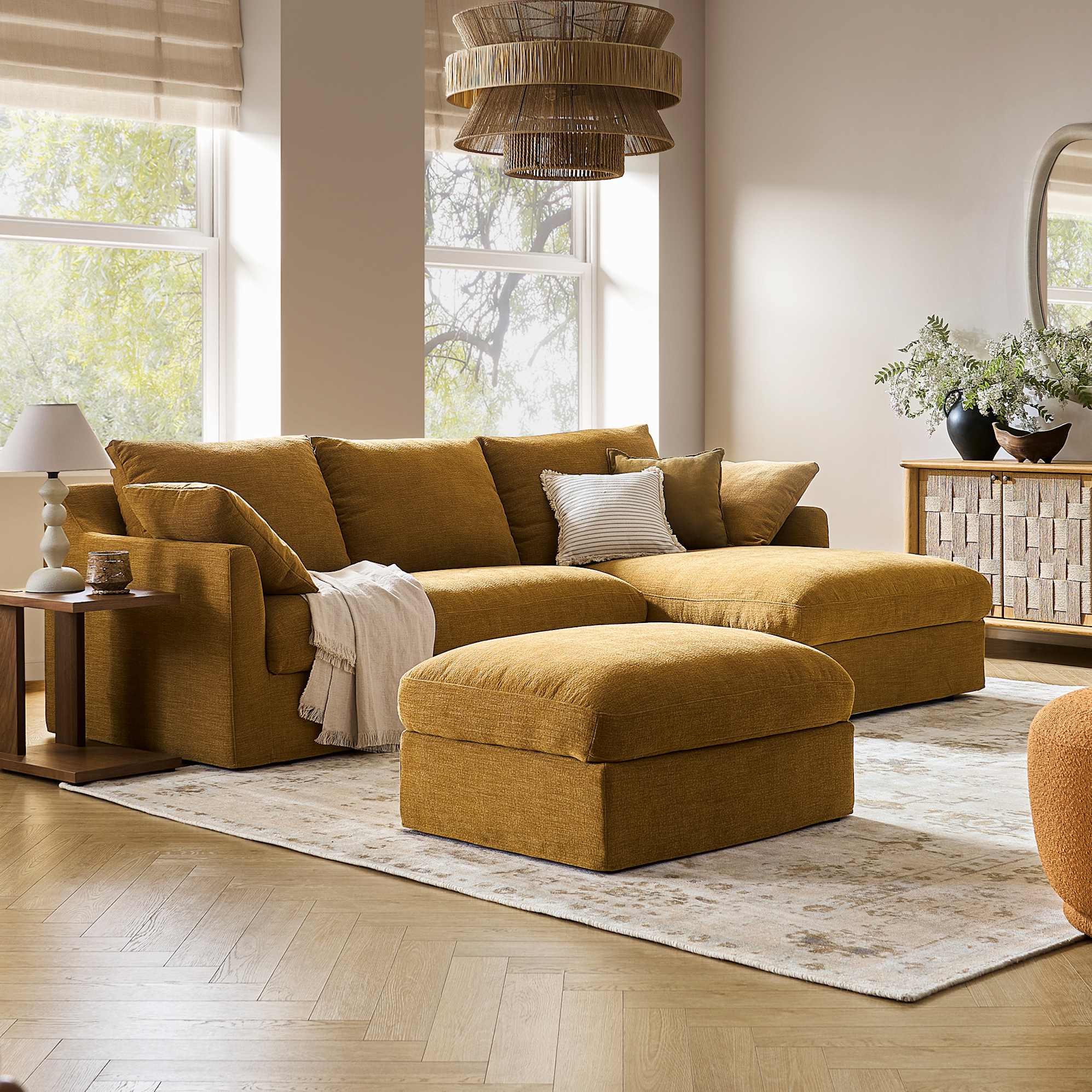 Agnes Left Arm Sleeper Sofa 4