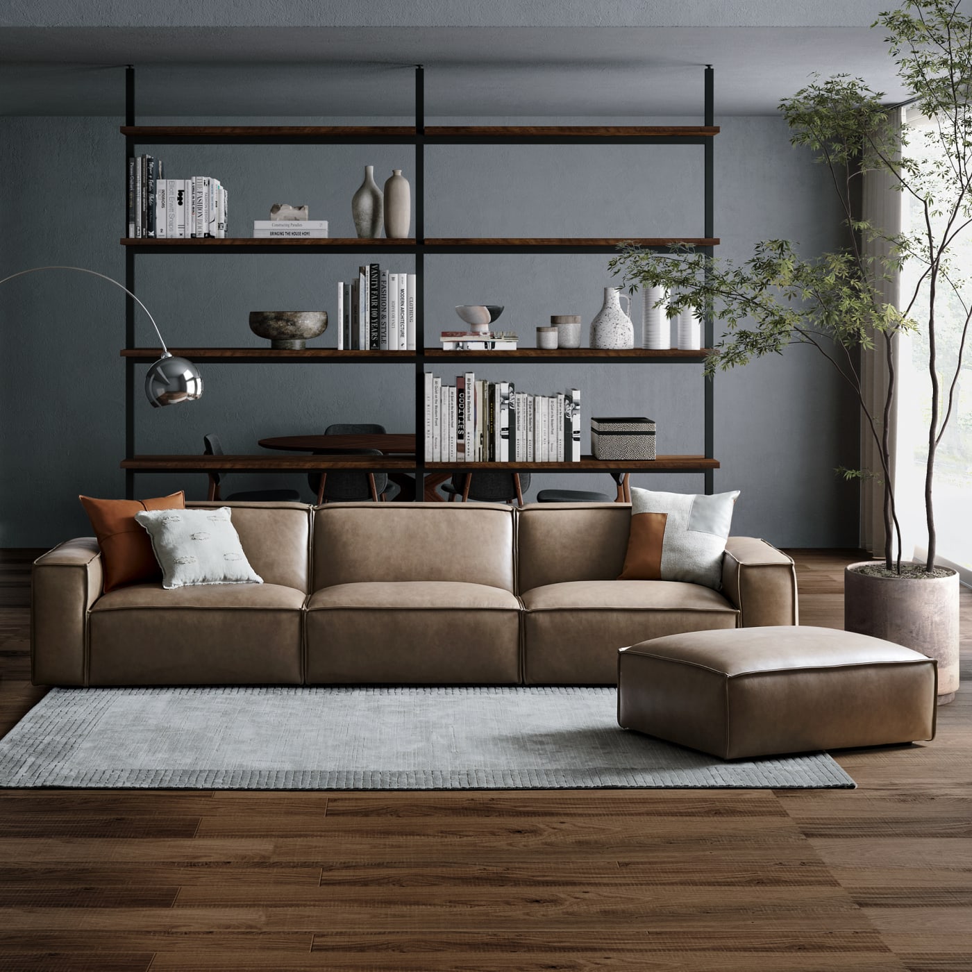 Restoration hardware store como sofa