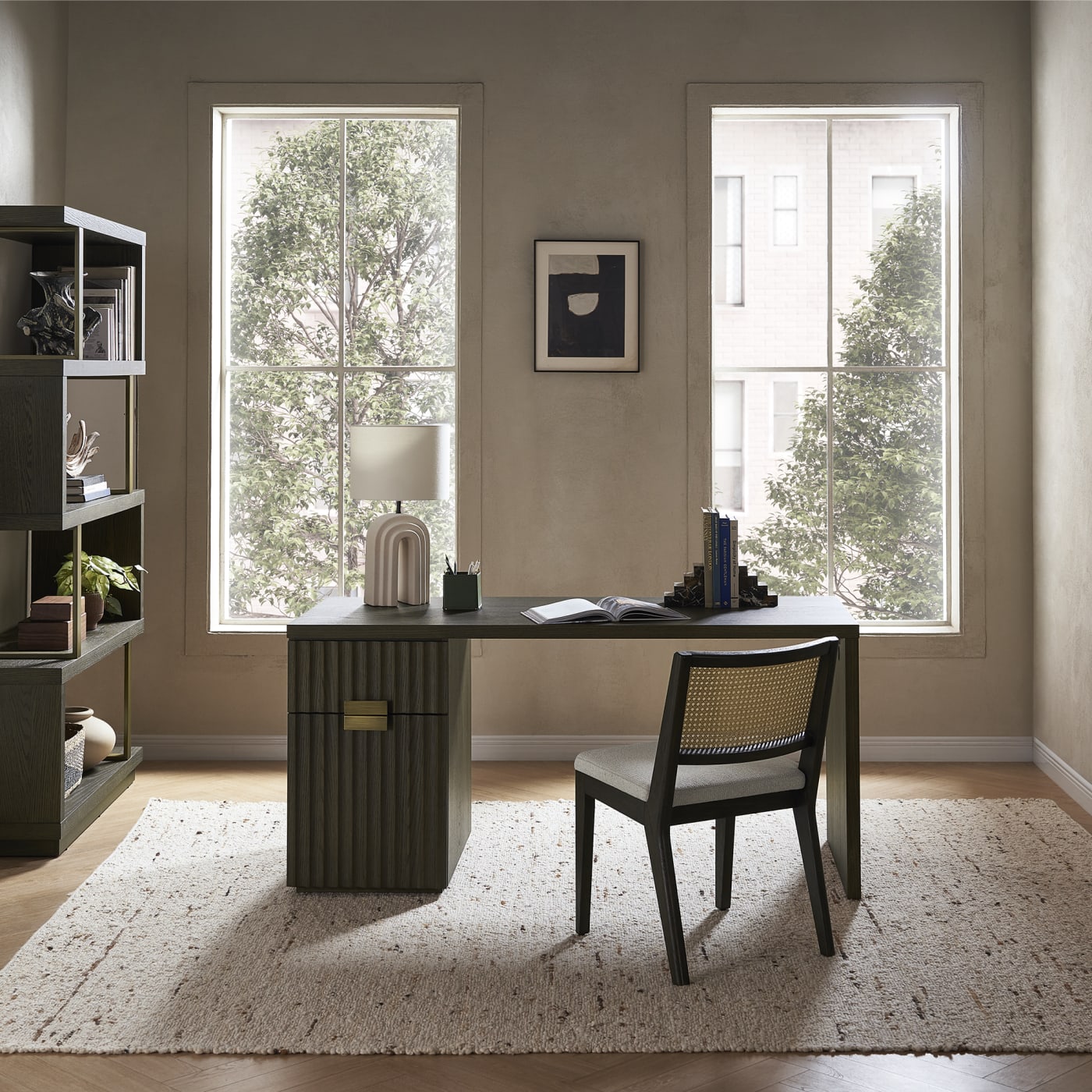 Sloane Desk With 2 Drawers Square Set 2 1700190566