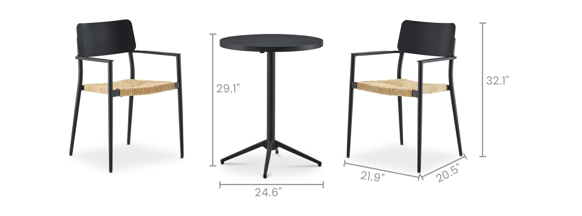 Bistro table foldable sale