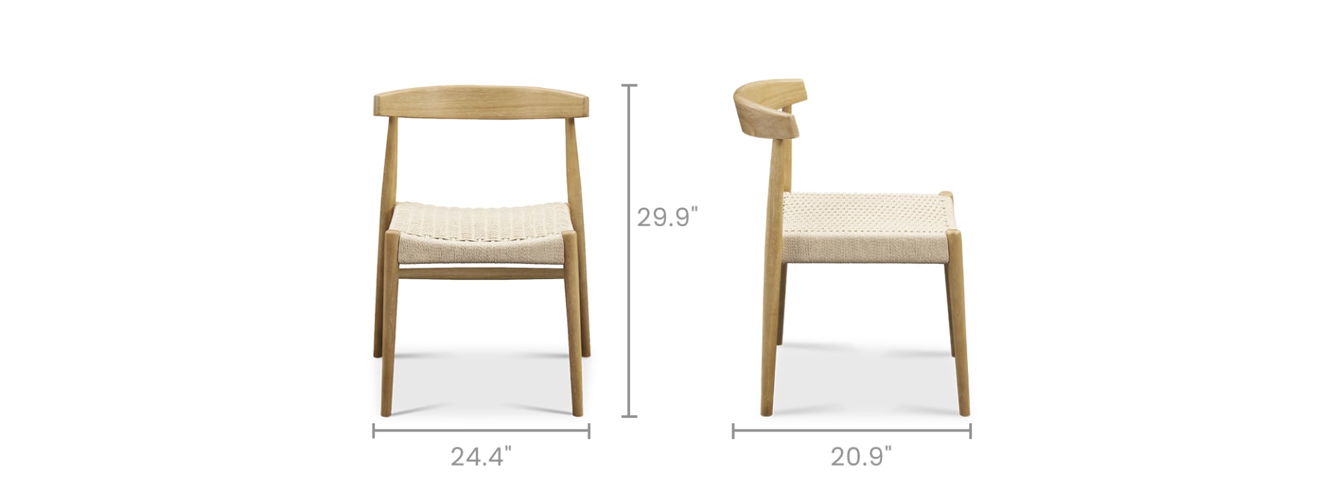 Austen Chair White Wash Castlery US