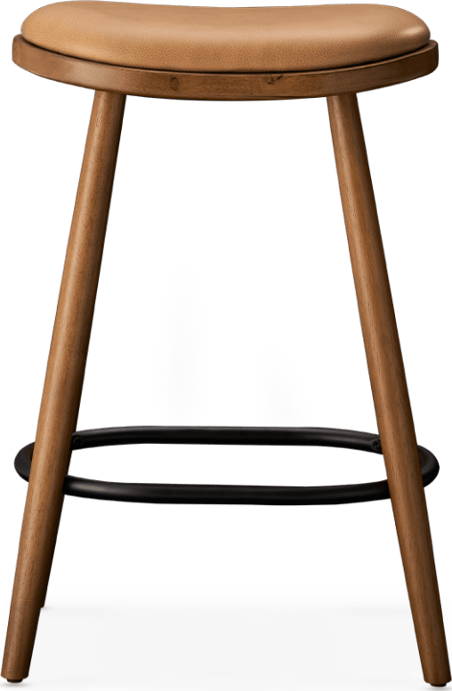 Abel Leather Counter Stool Castlery US