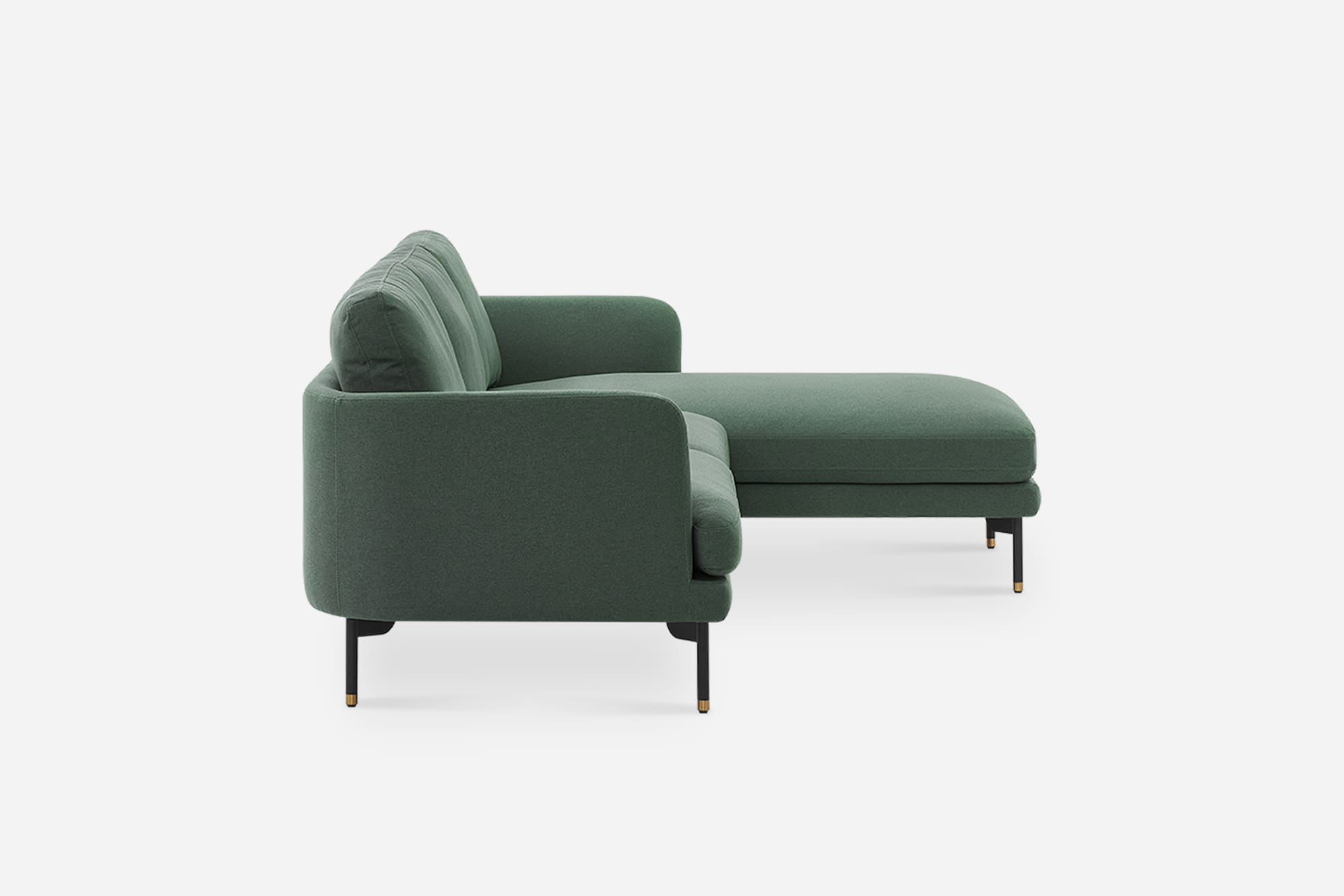 Pebble Chaise Sectional Sofa 11