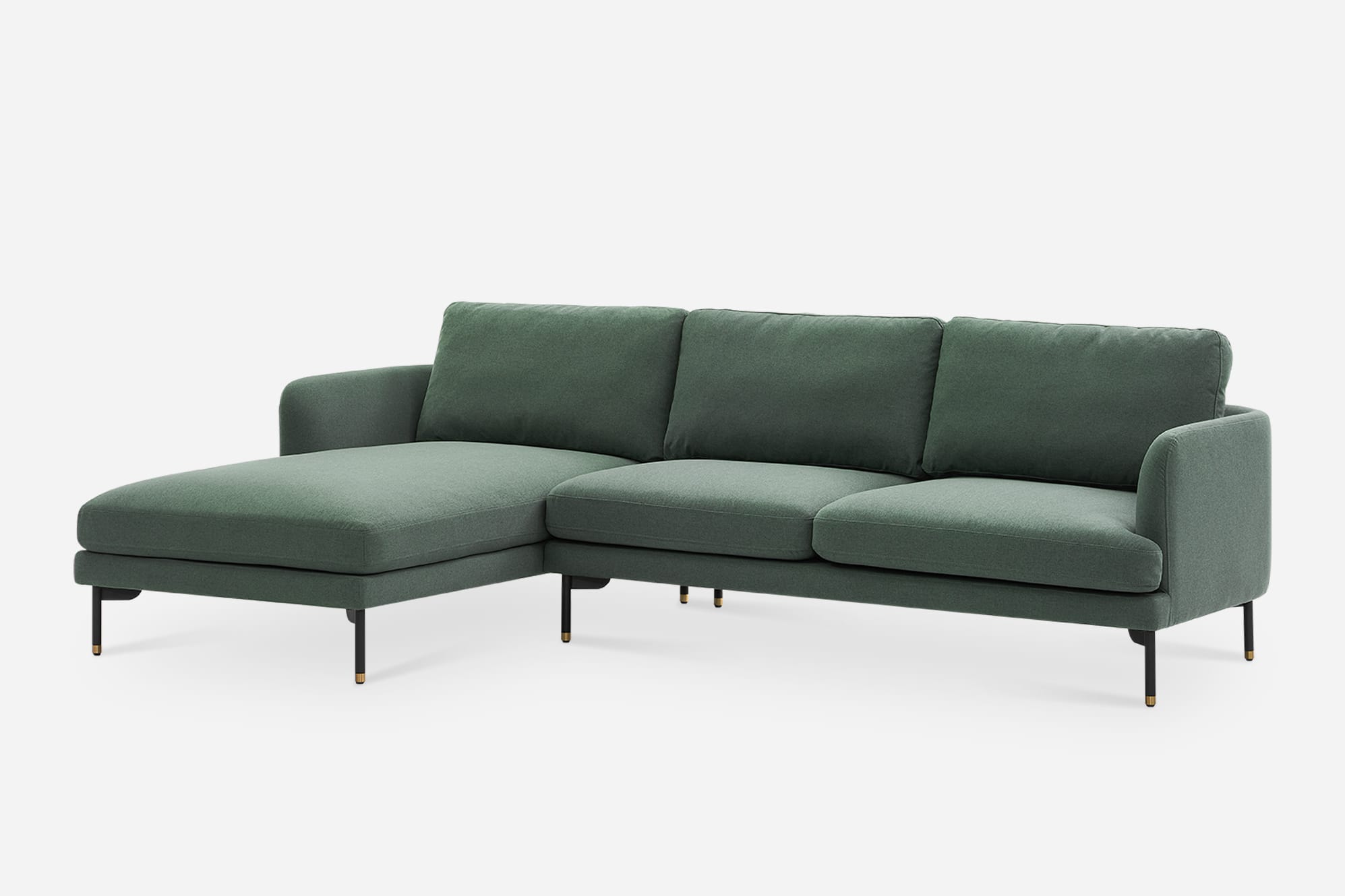 Pebble Chaise Sectional Sofa 11