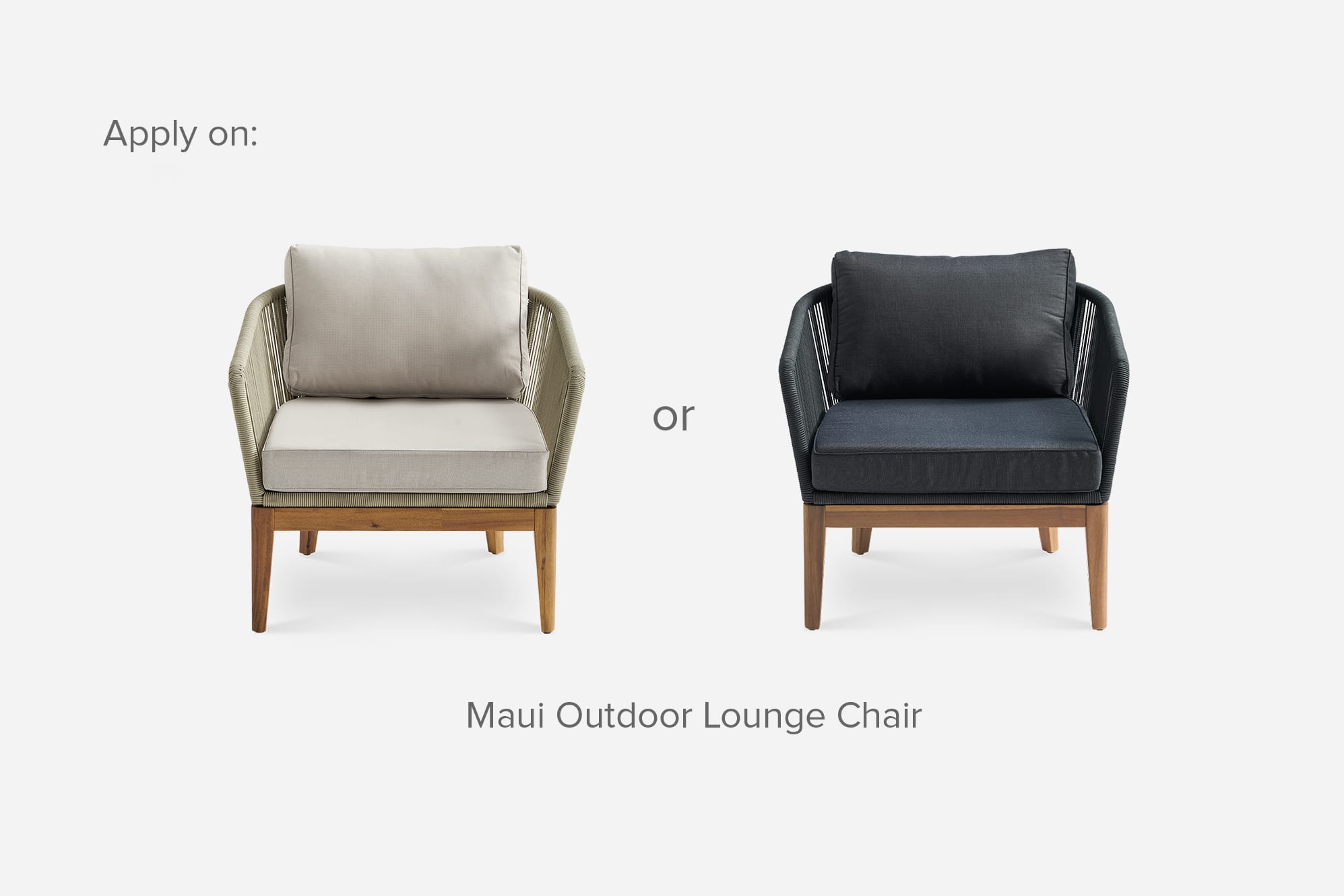 Isla/Maui Outdoor Lounge Chair Cover 4