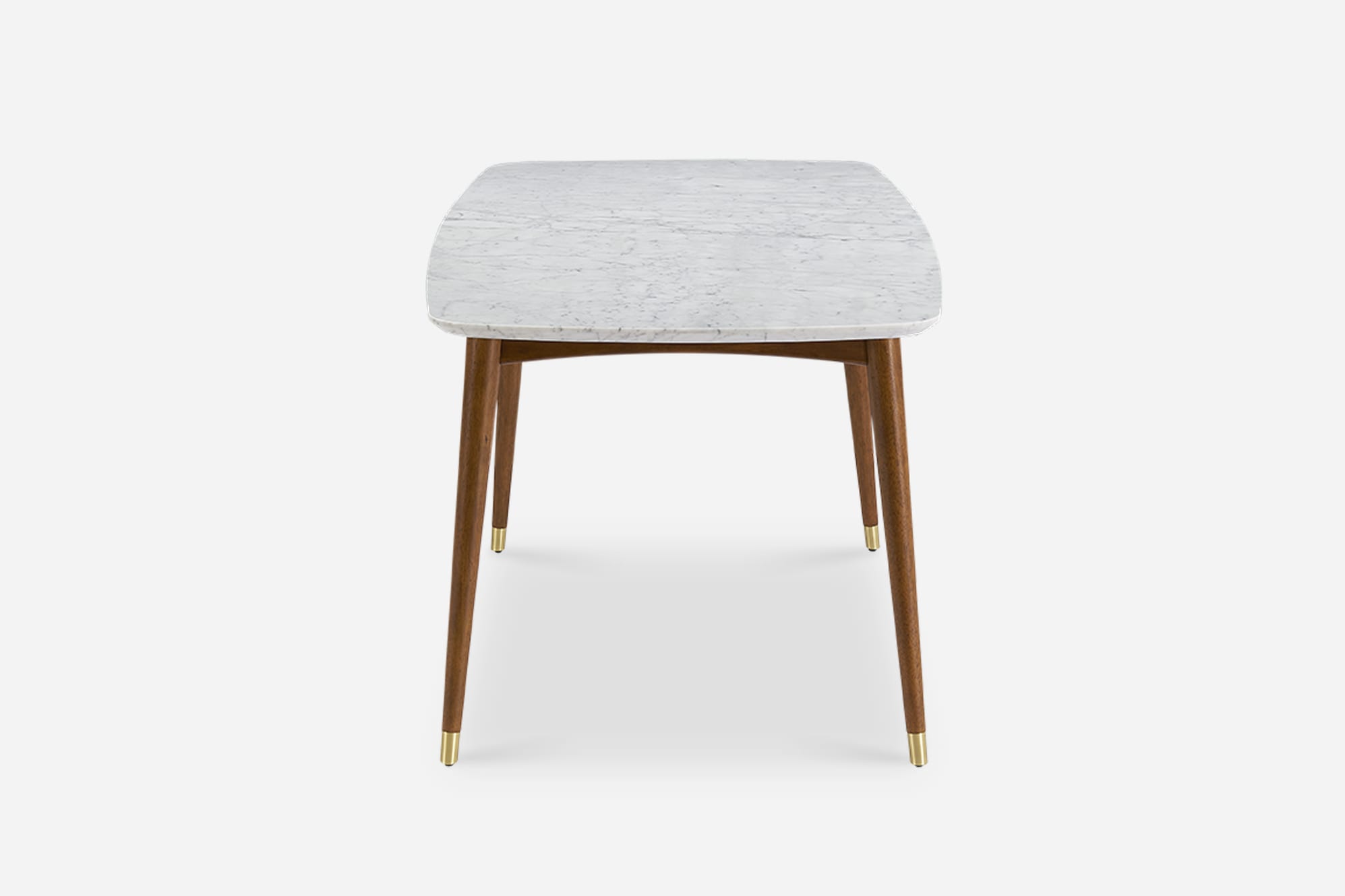 Kelsey Marble Dining Table, Walnut Stain 10