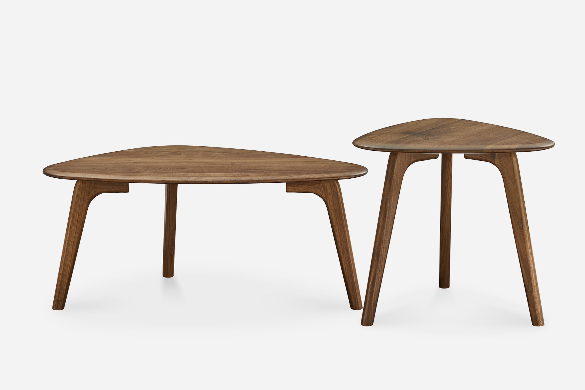 Vincent Coffee Table Set, Walnut 1