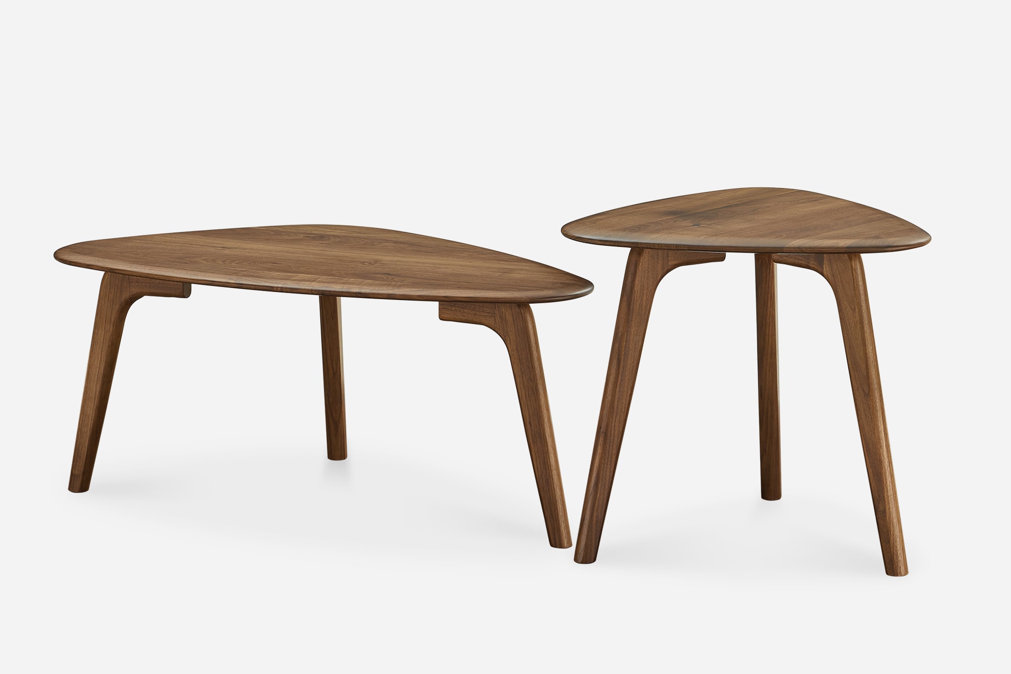 Vincent Coffee Table Set, Walnut 8