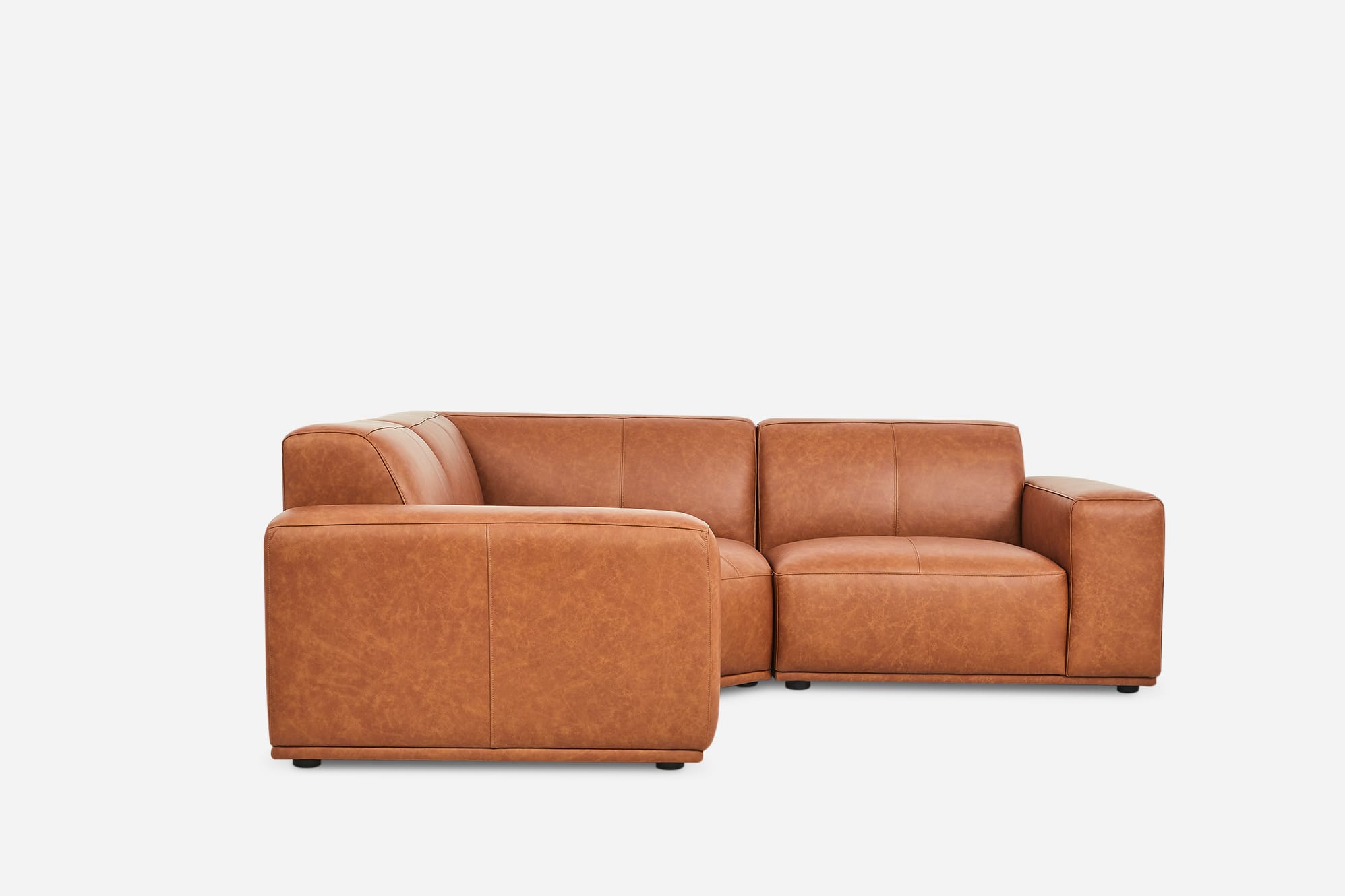 Todd Sectional Sofa Leather - Thumbnail 2