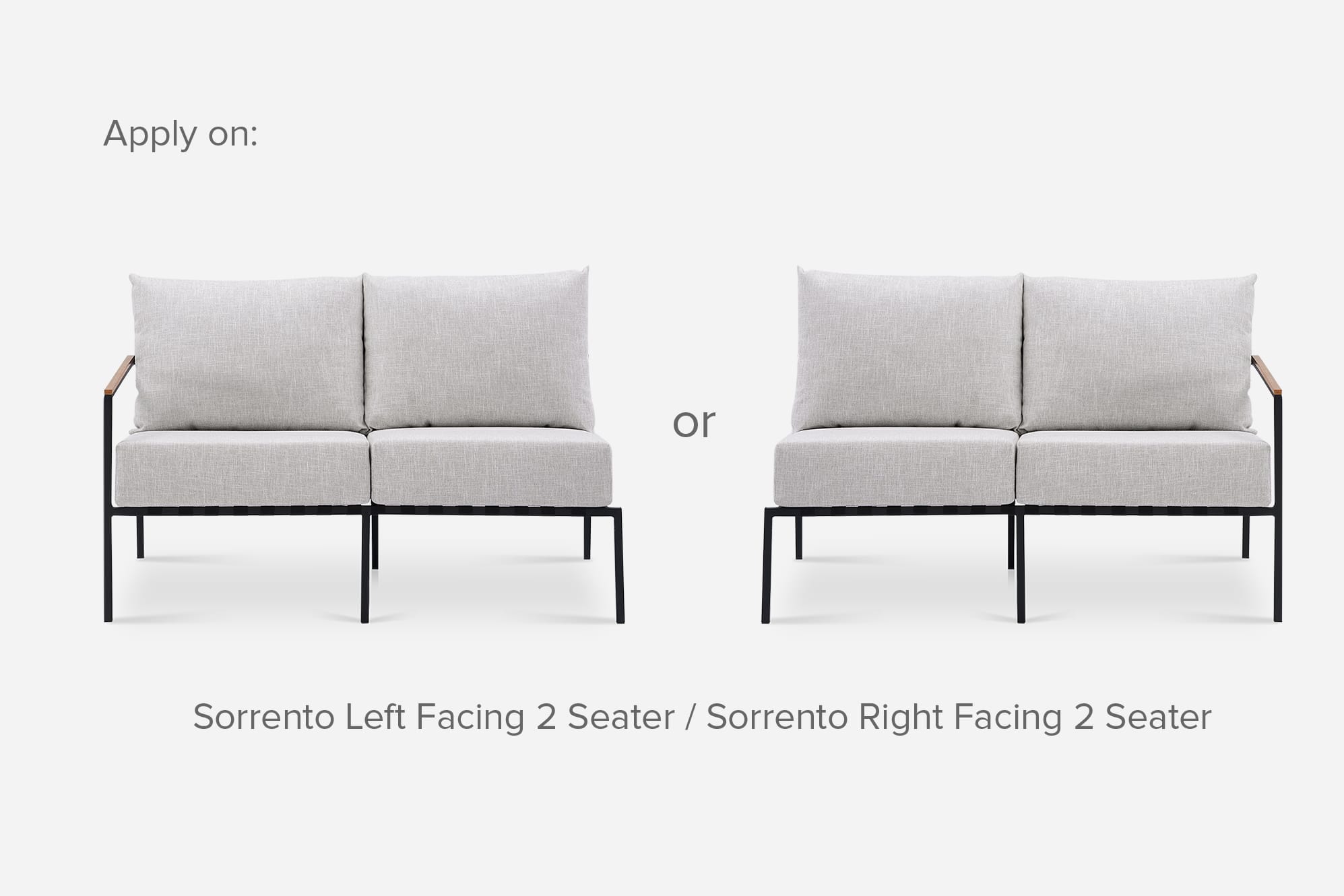 Sorrento Outdoor 2 Seater Sofa Cover 4